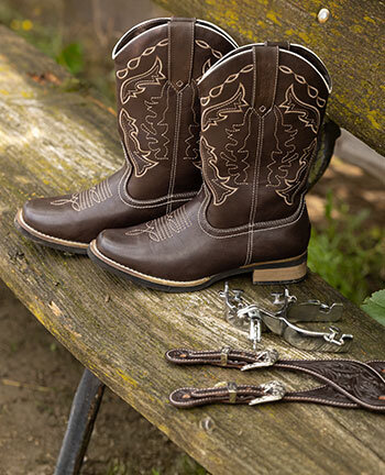 Western Boots, Chaps & Spurs