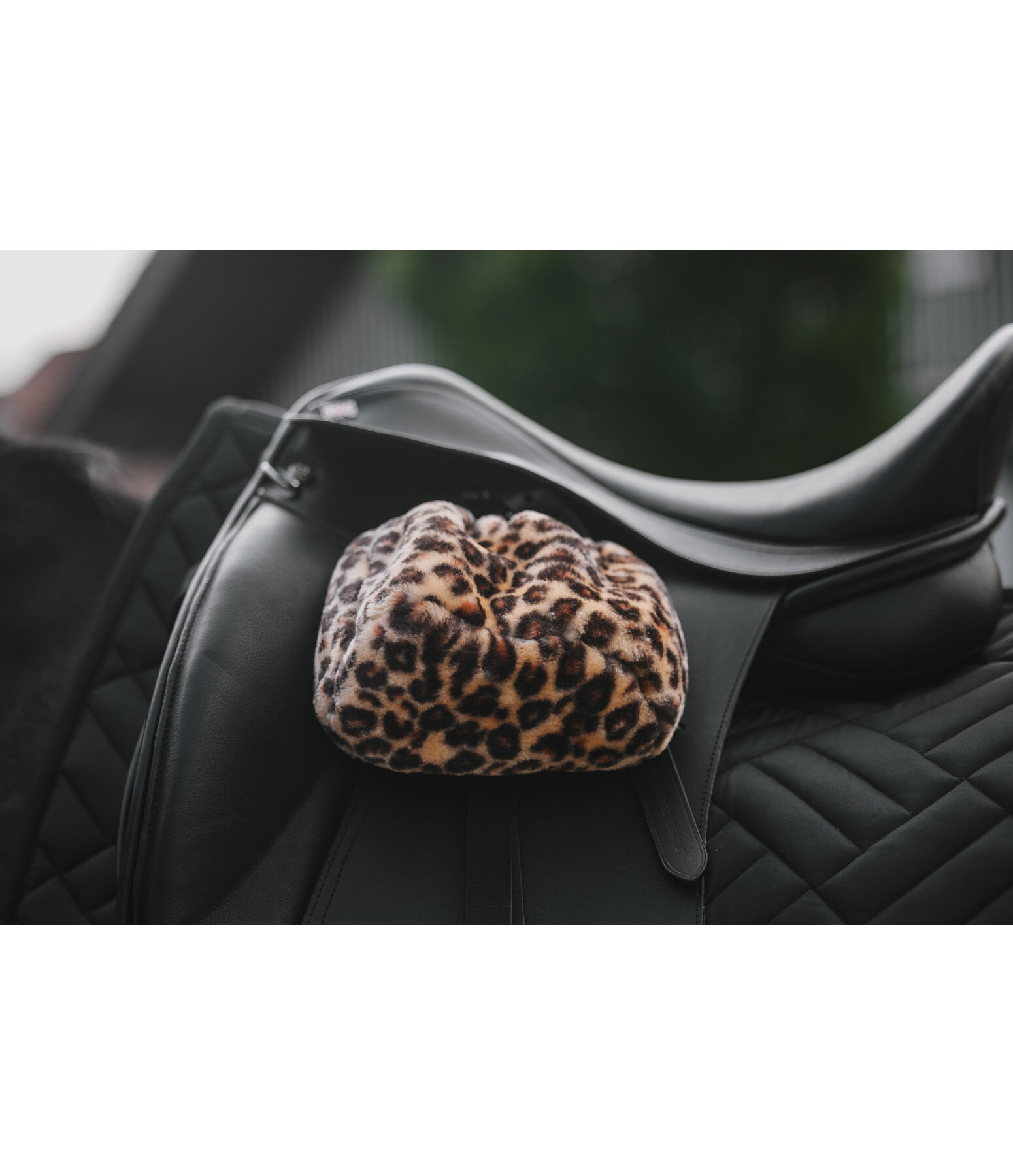 Teddy Fleece Stirrup Covers