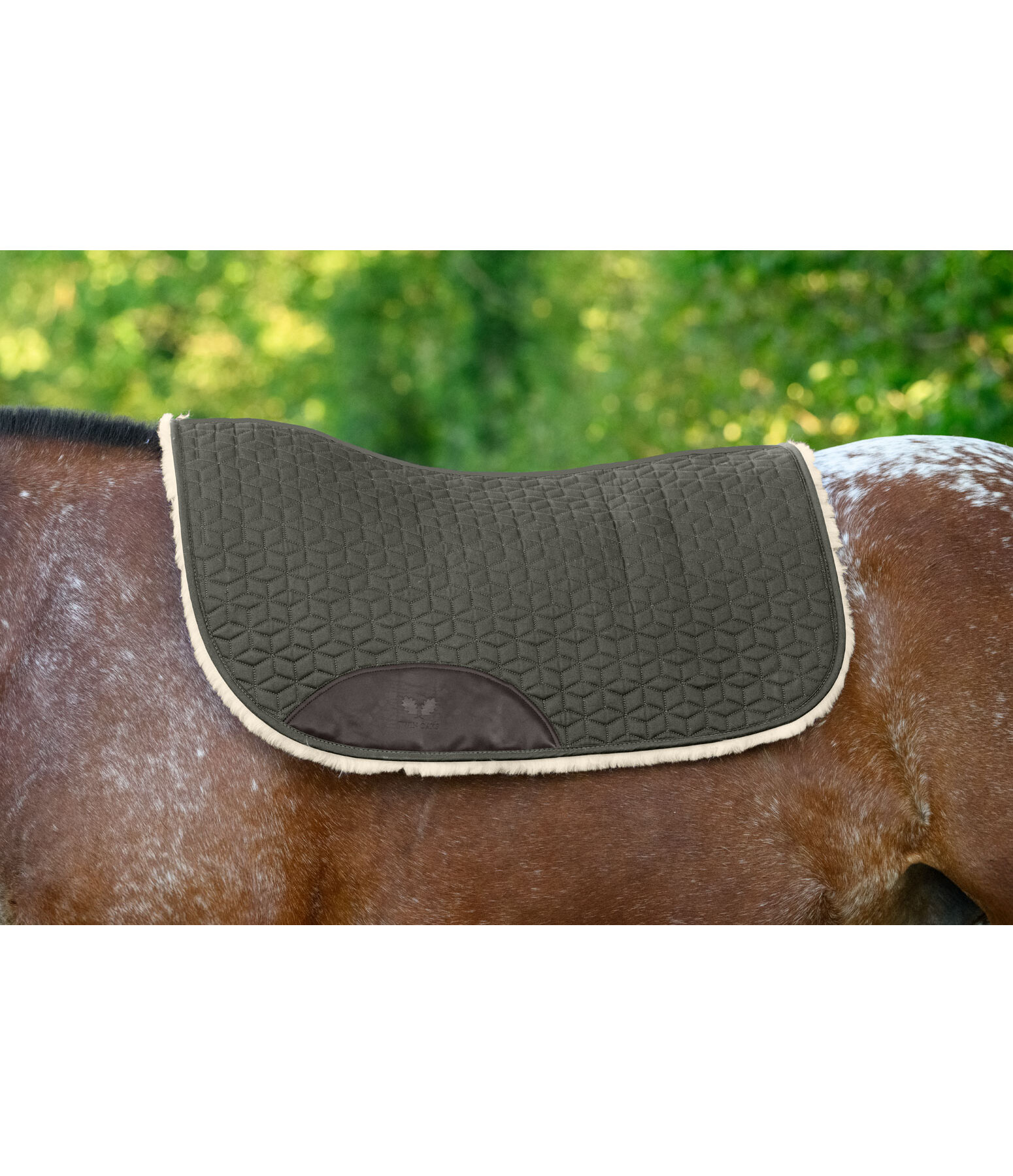 Sheepskin western saddle pad 2025