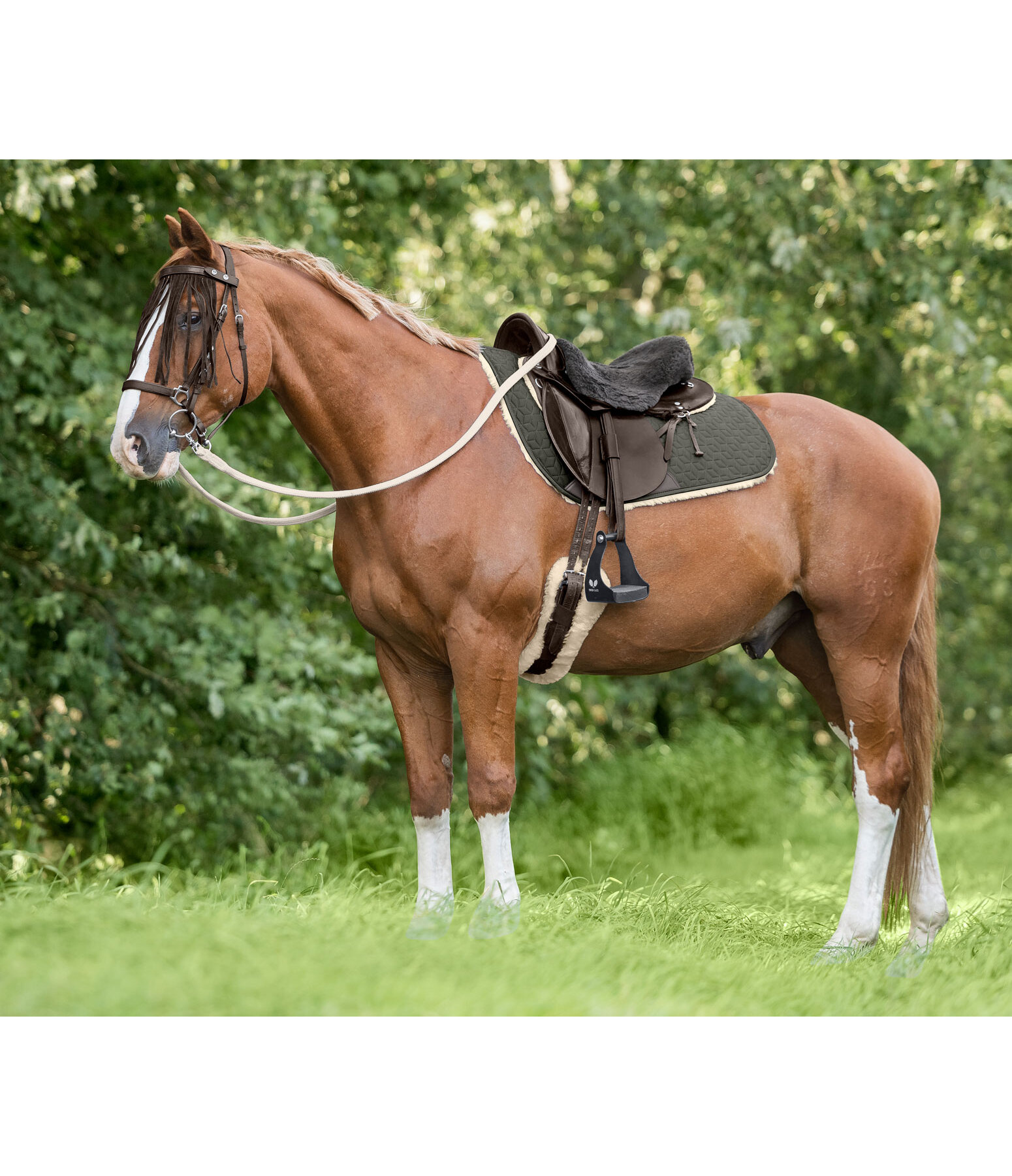 Sheepskin Saddle Pad Bernina