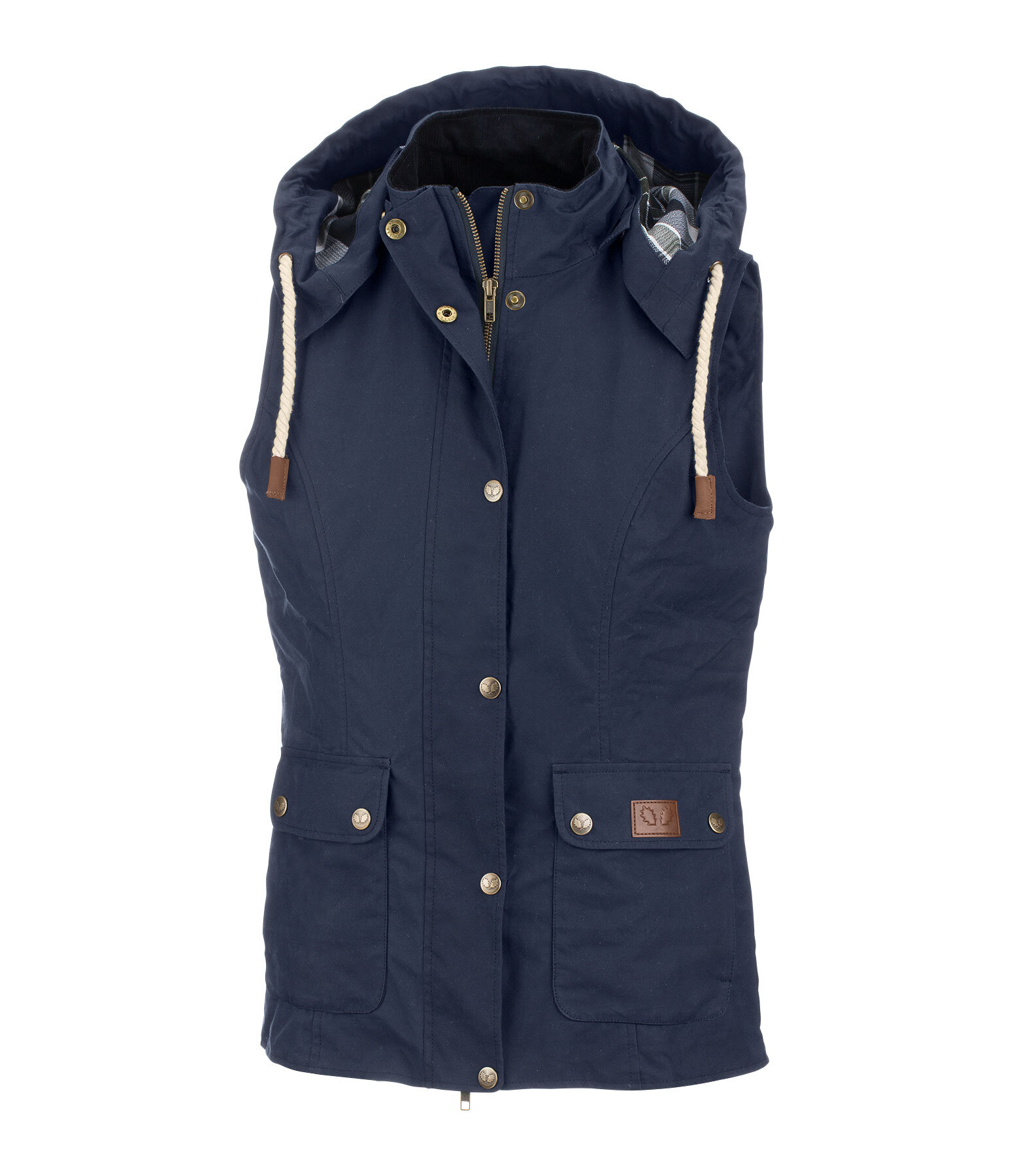 Oilskin Riding Gilet Granada
