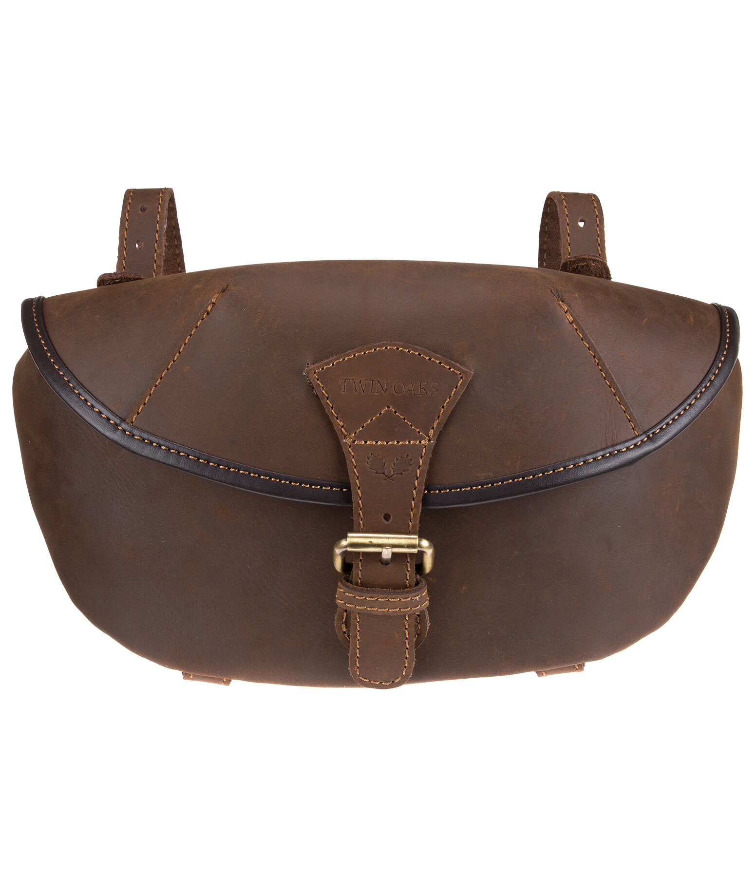 Genuine Leather Fork Saddle Bag Himalaya