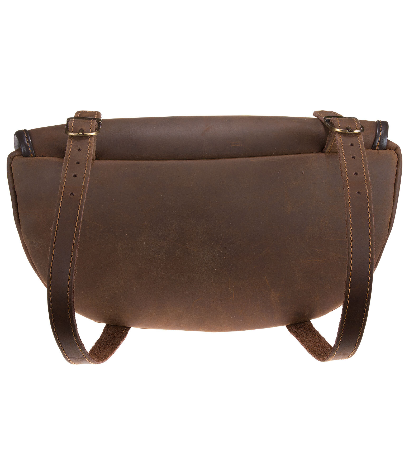 Genuine Leather Fork Saddle Bag Himalaya