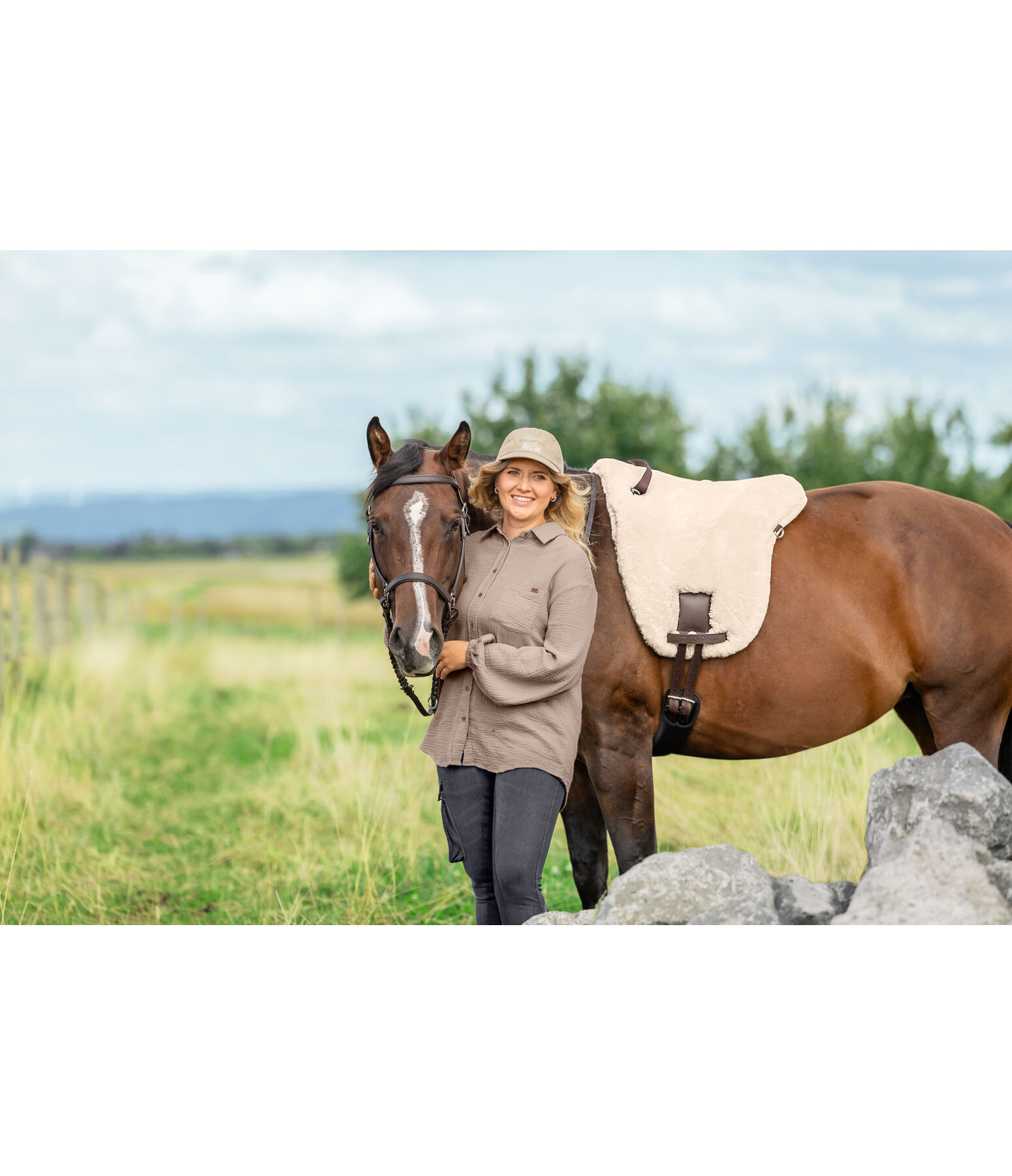 Sheepskin Riding Pad Adamello