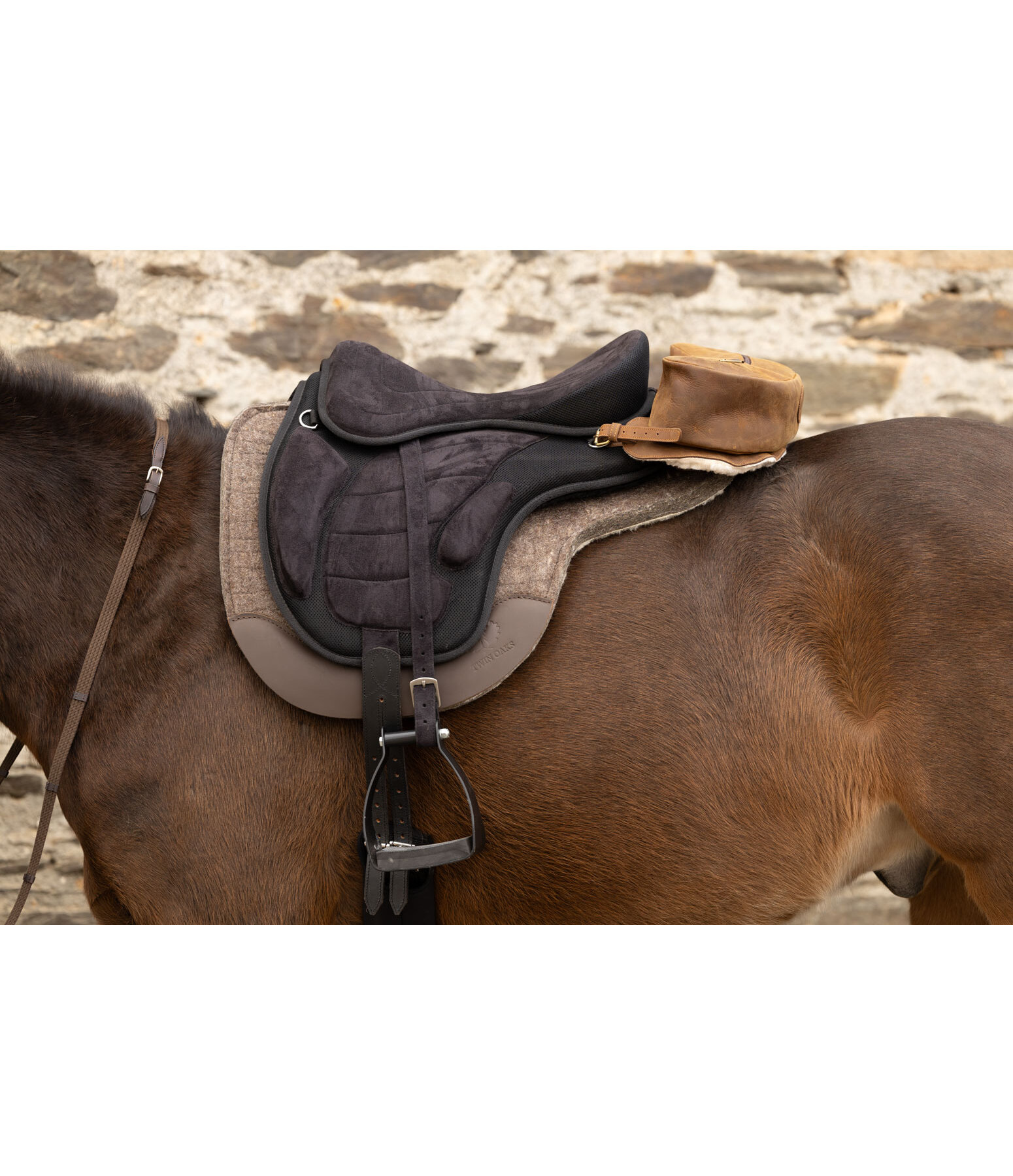 Genuine Leather Cantle Bag Sierra Nevada