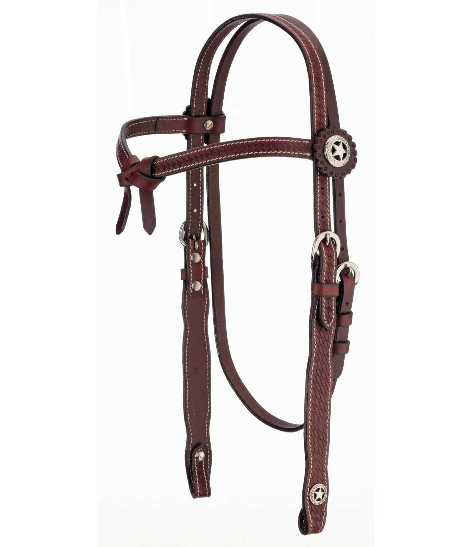 Leather Western Bridle Full reins and bite American Articulated 