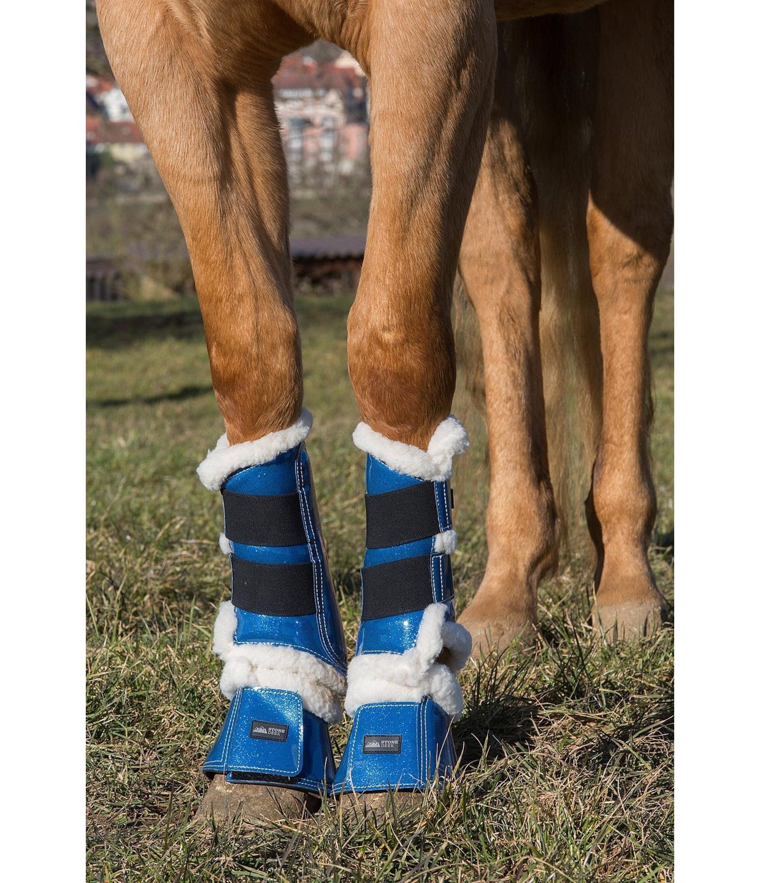 leather splint boots for horses
