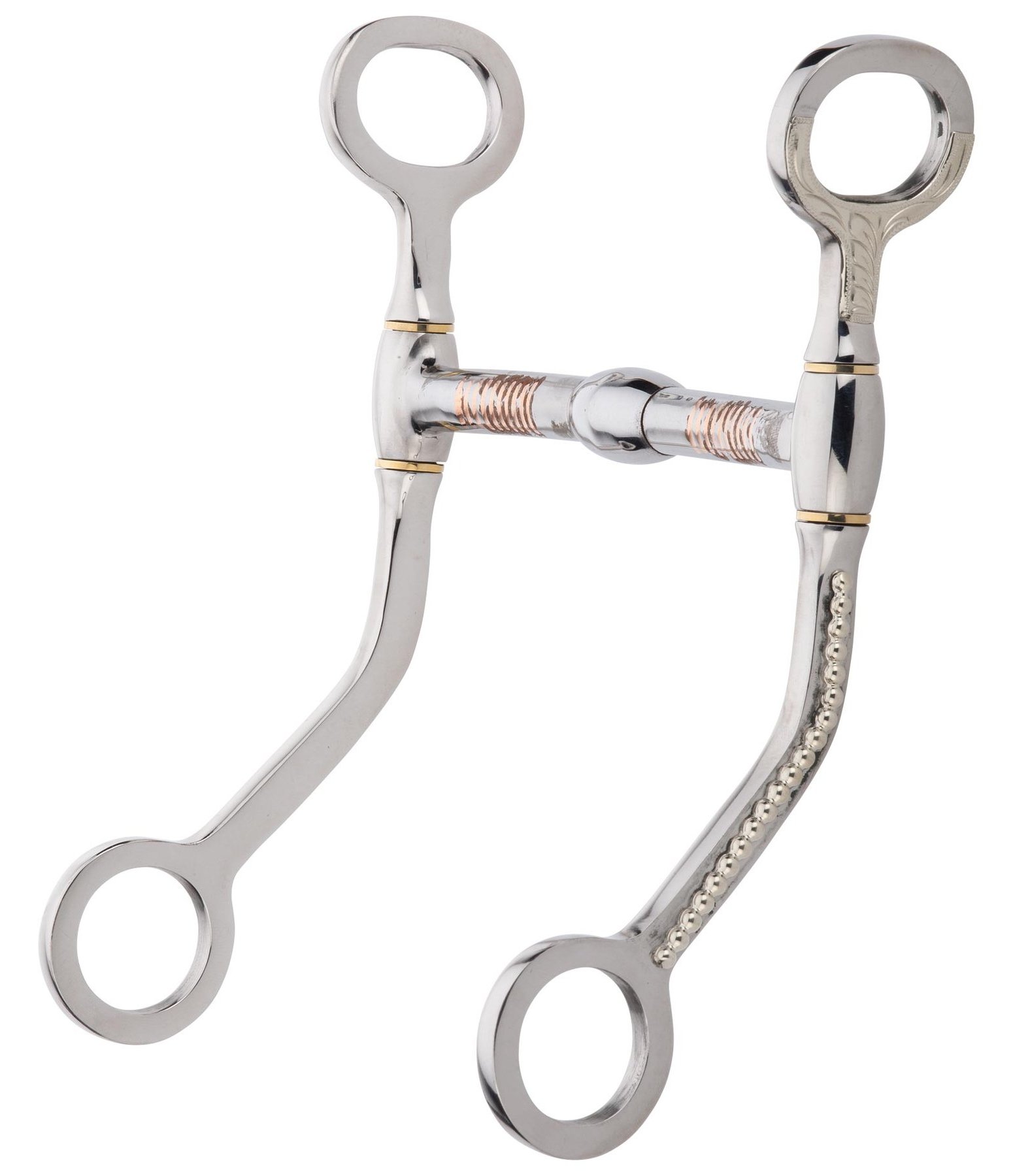 Stainless Steel Lozenge Bit with Shanks Kramer Equestrian