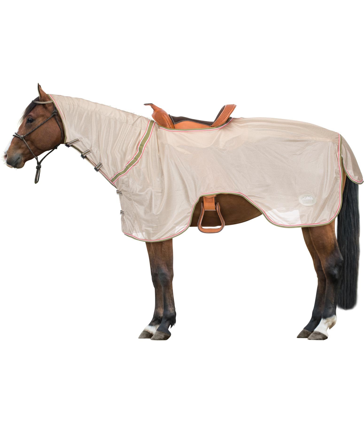 Exercise Fly Rug With Retractable Neckpiece Kramer Equestrian