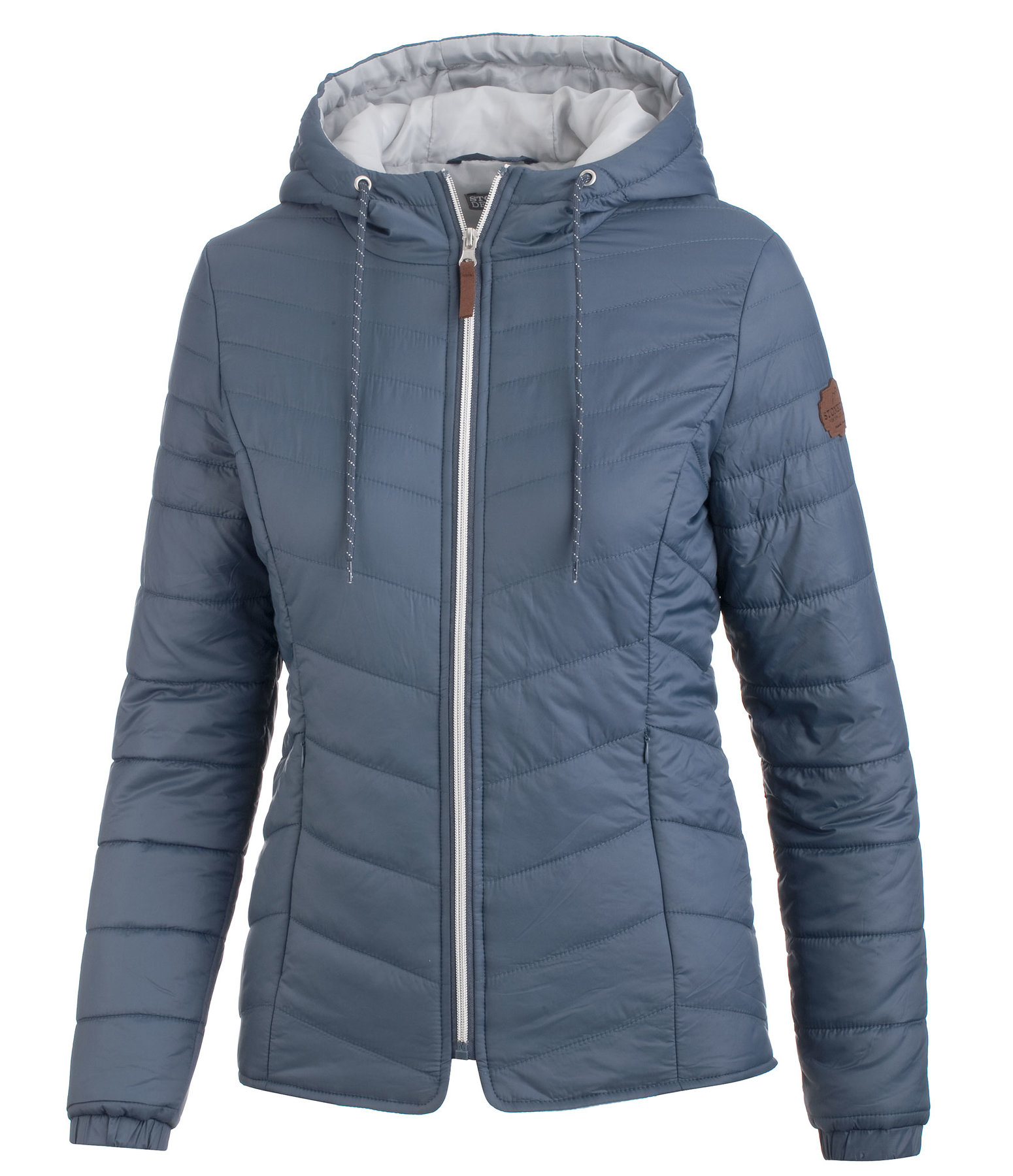 padded riding coat