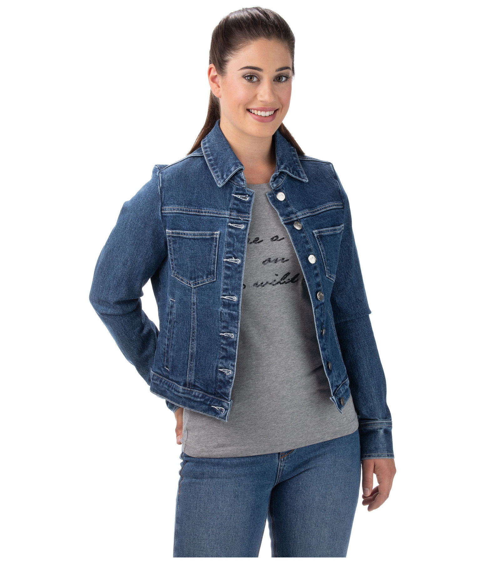ladies denim jackets uk