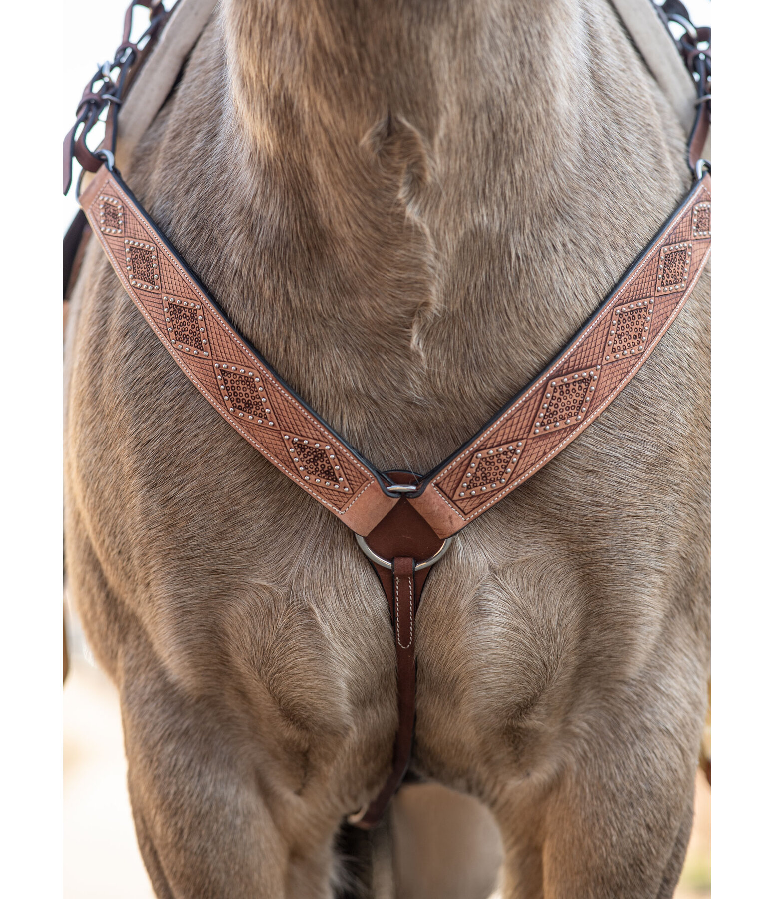 Western Breastplate Studded Western Breastplates Kramer Equestrian