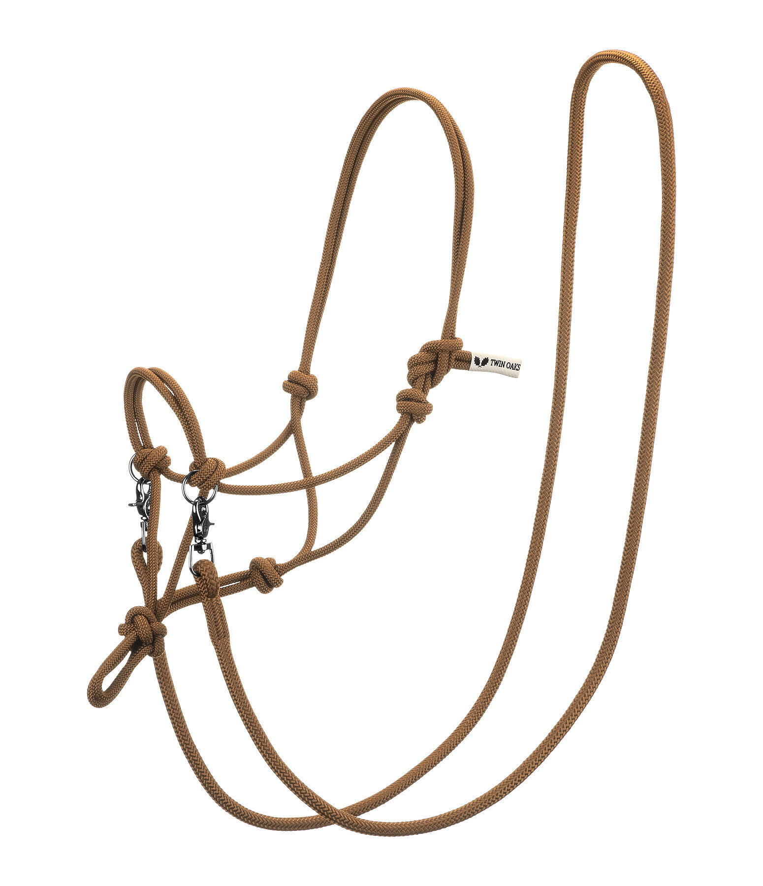 Rope Halter with Reins