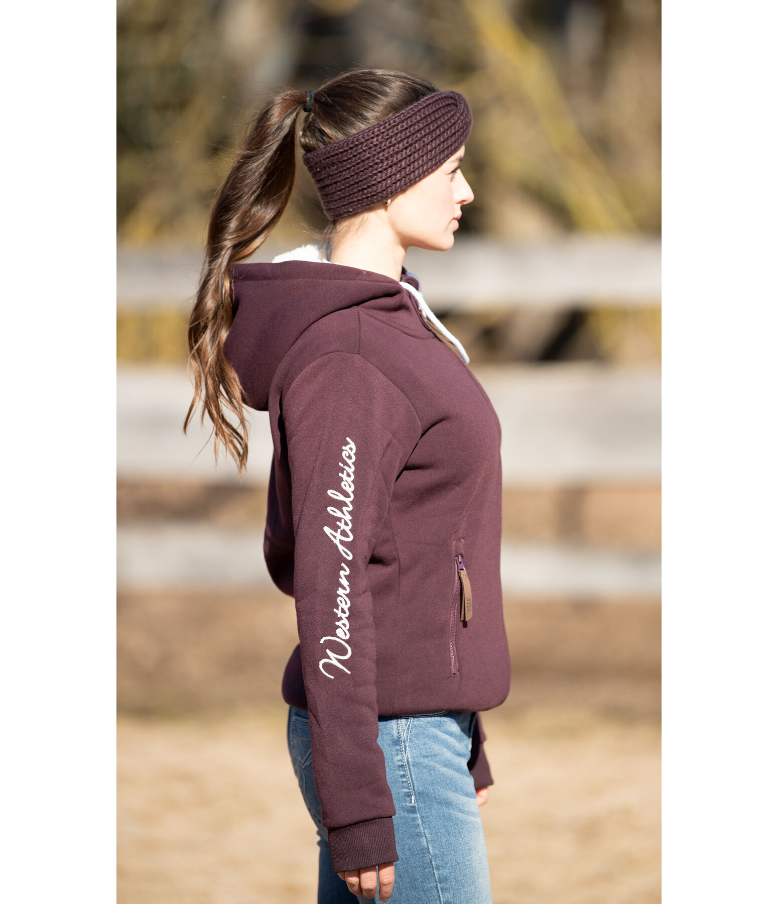 Ladies Sweatshirt Jacket Soyala