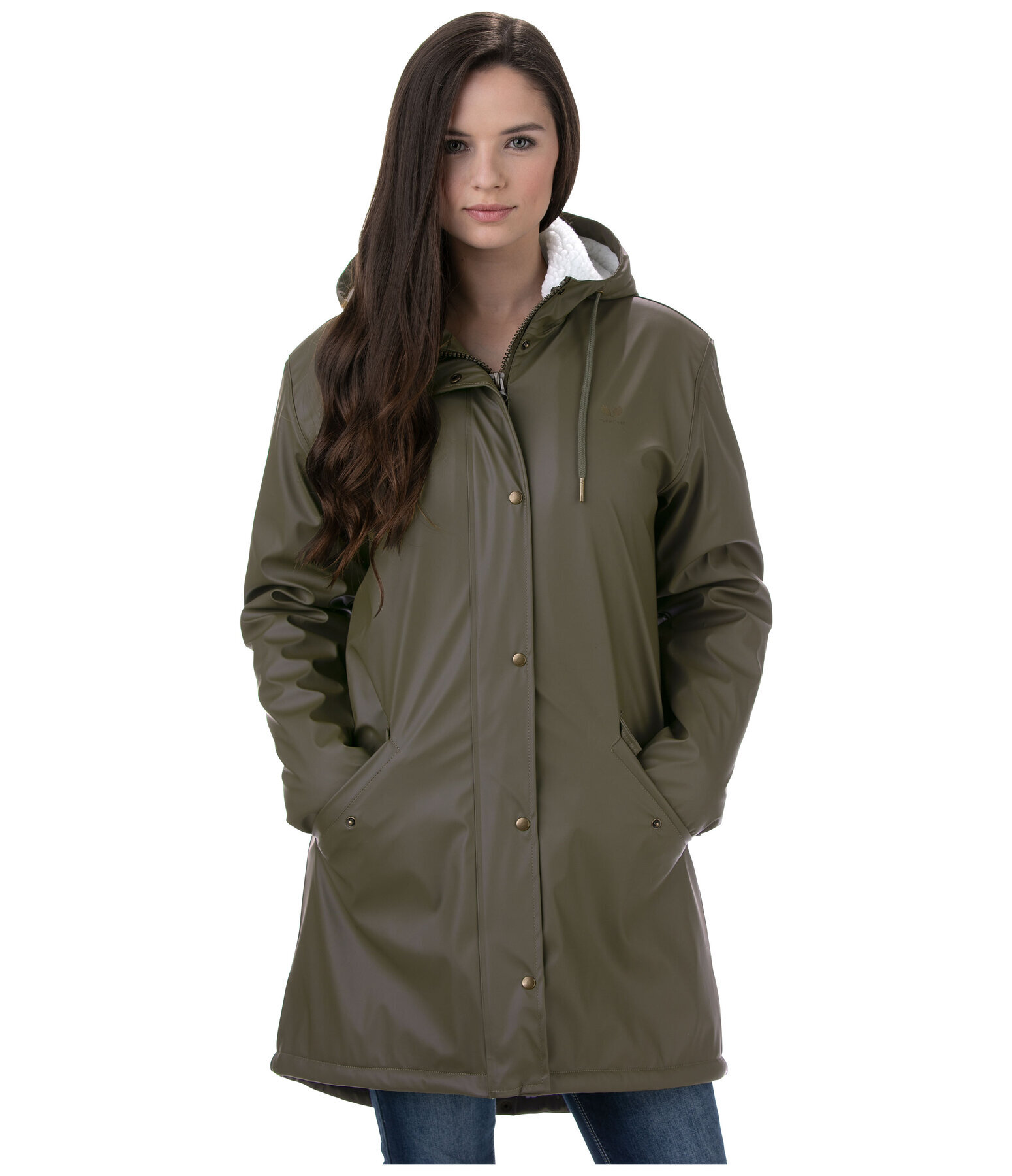 Only vanessa sherpa raincoat Clearance