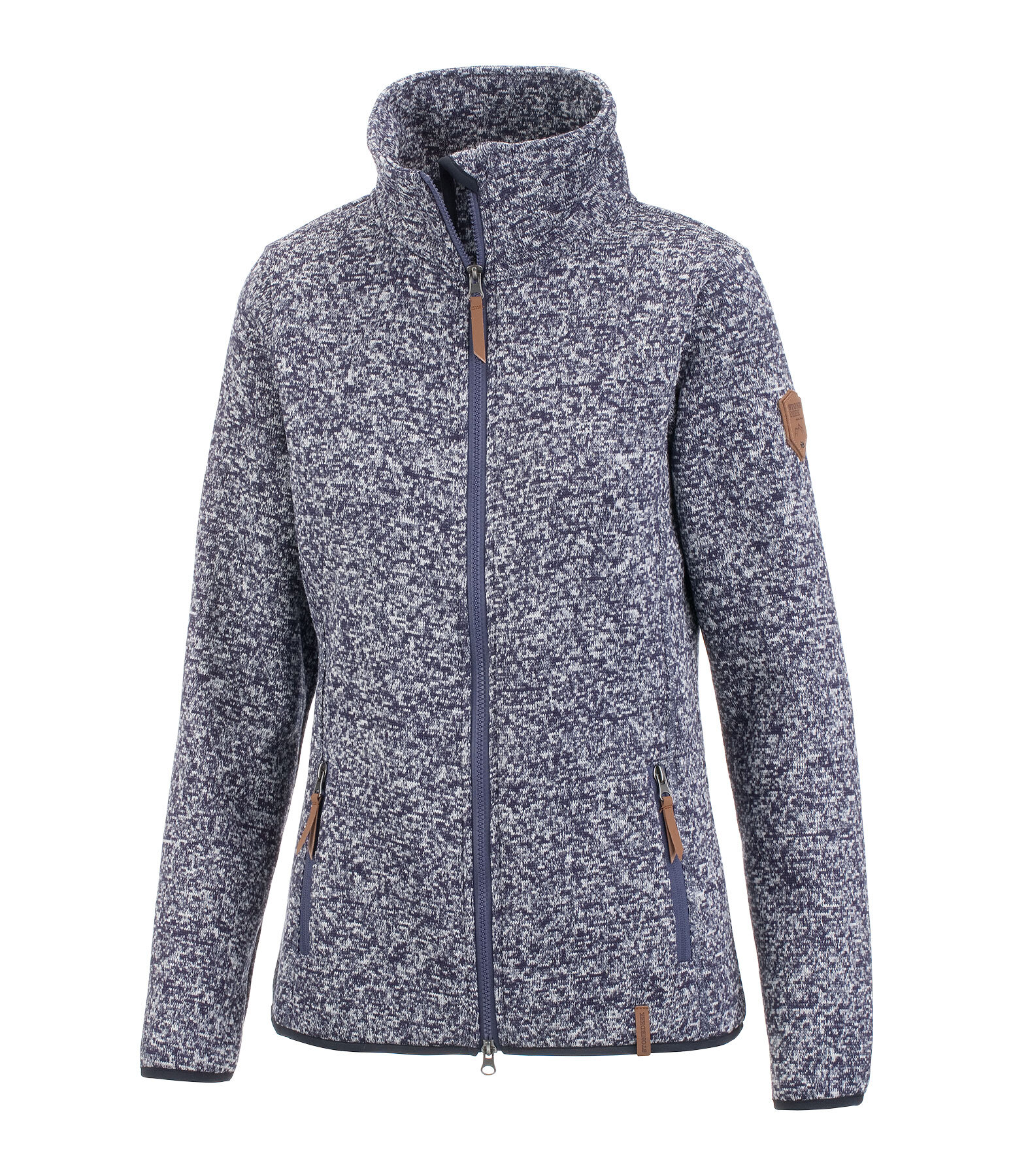 Ladies Knitted Fleece Jacket Zola