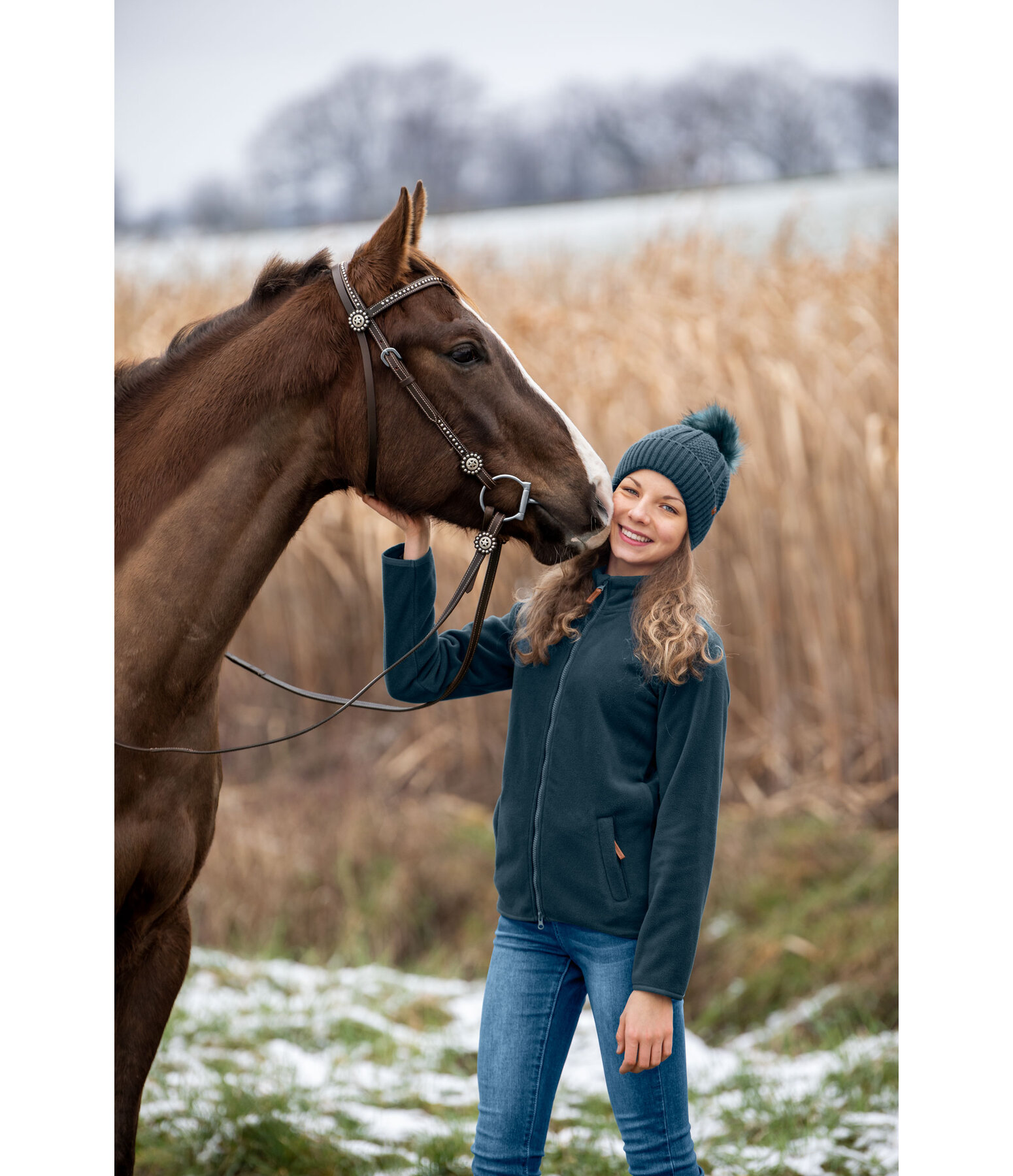 Kids Fleece Jacket Fay Western Riding Kramer Equestrian