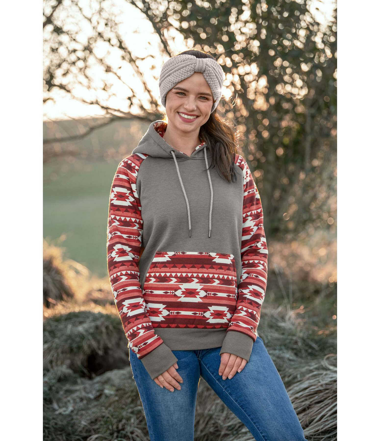 Hoodie Ikat