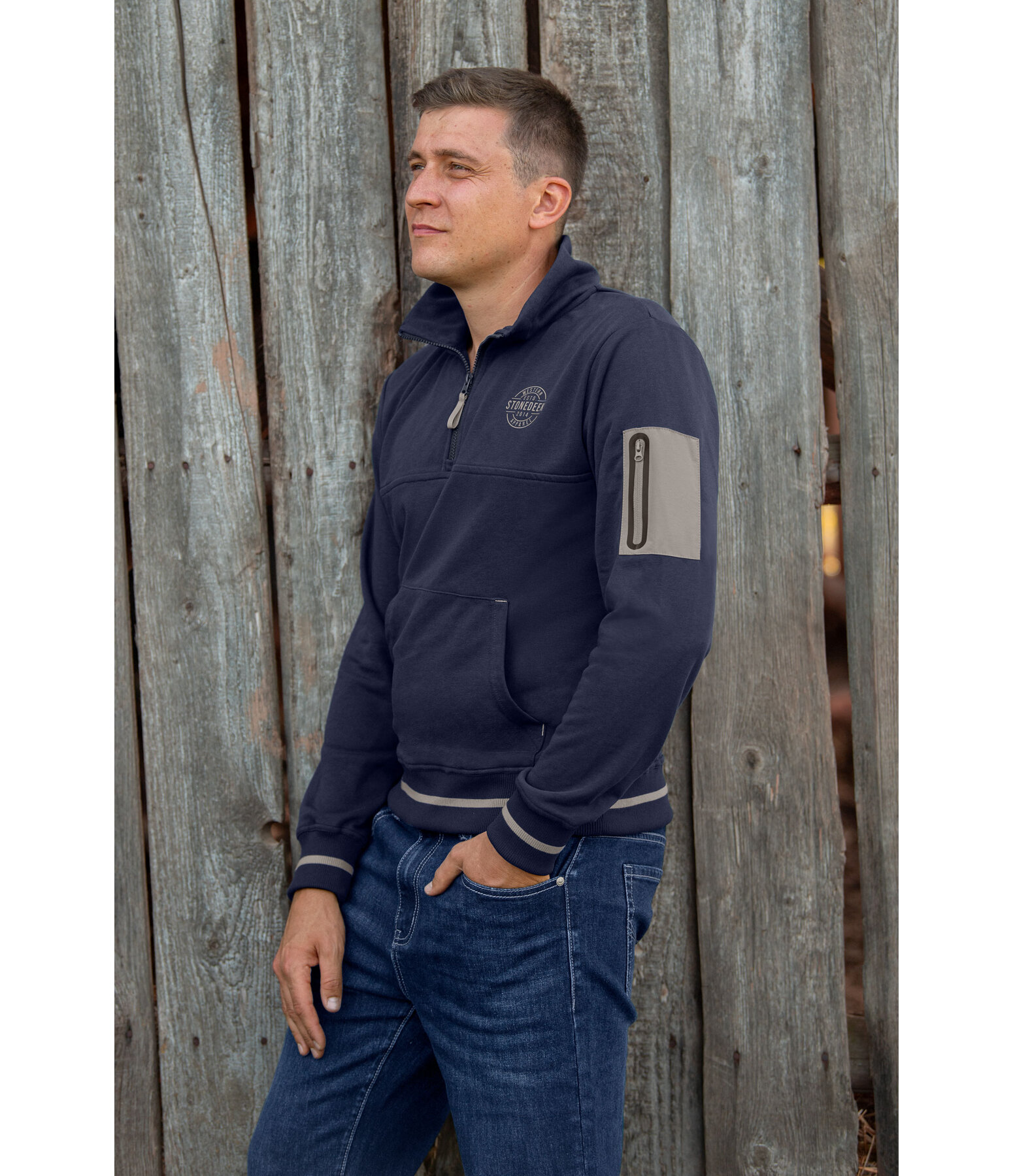 Men's Zip Jumper Zach