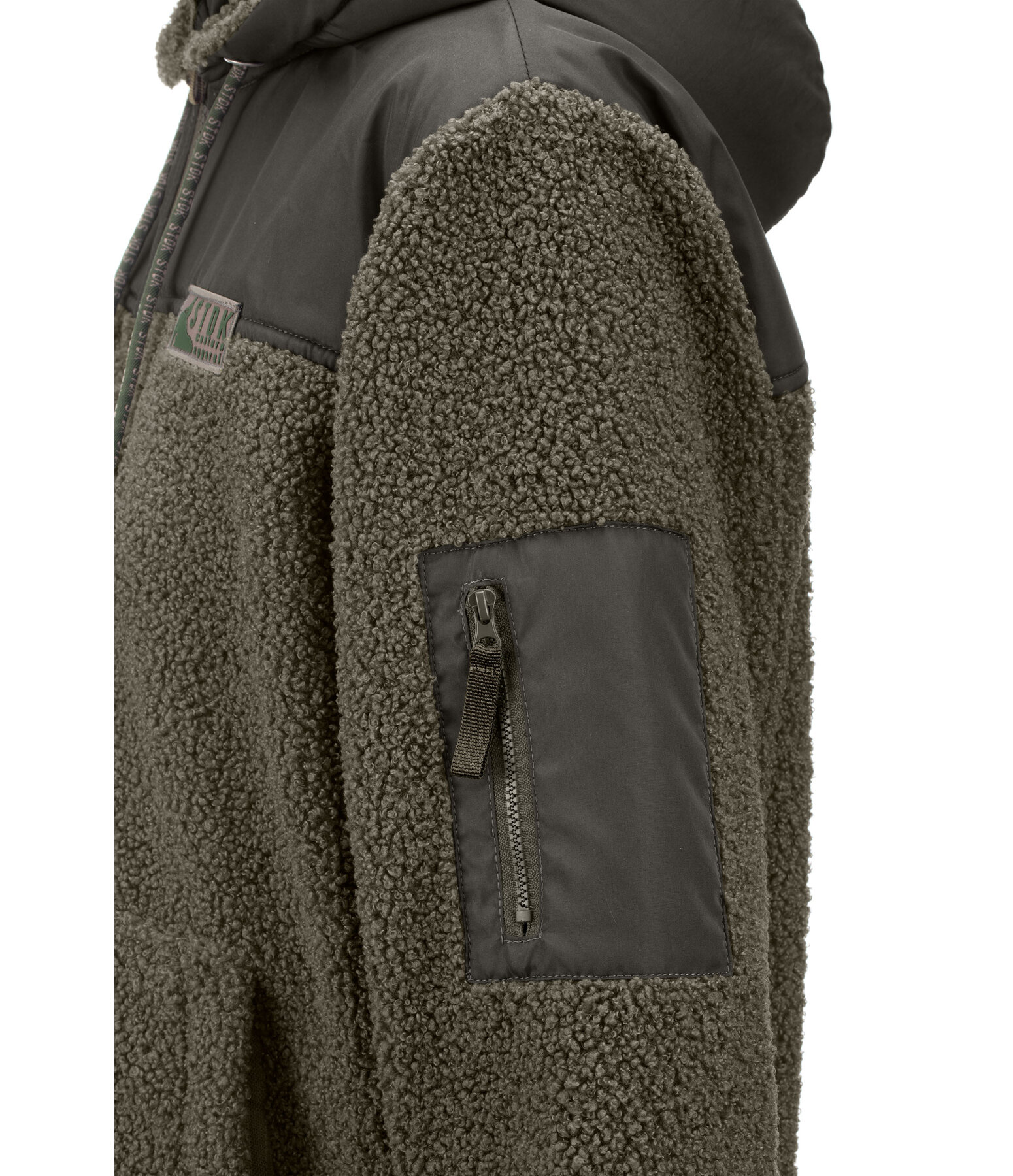 Men's Teddy Fleece Combination Jacket Chayton