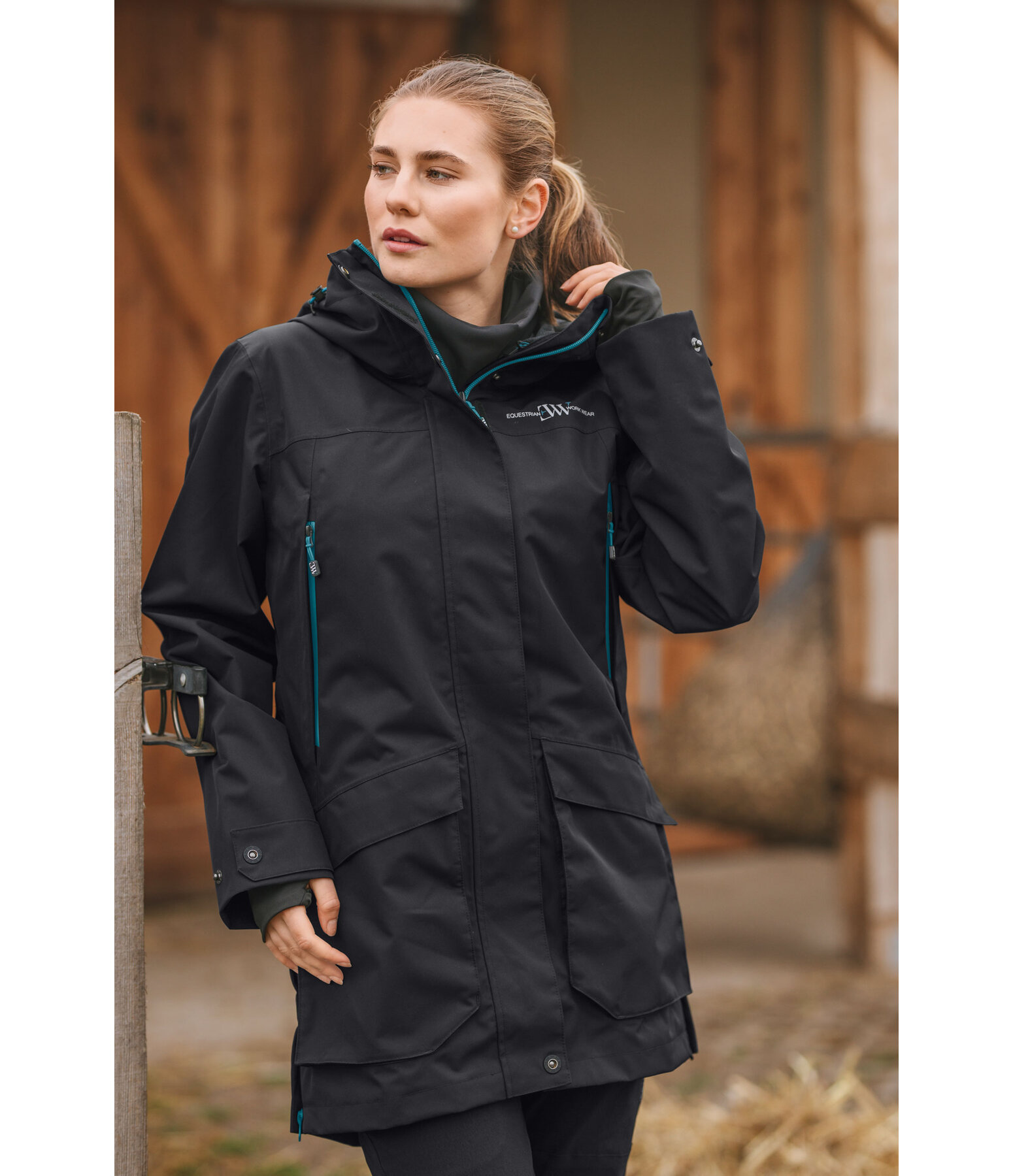 3-in-1 Functional Outdoor Rain Parka with Detachable Gilet