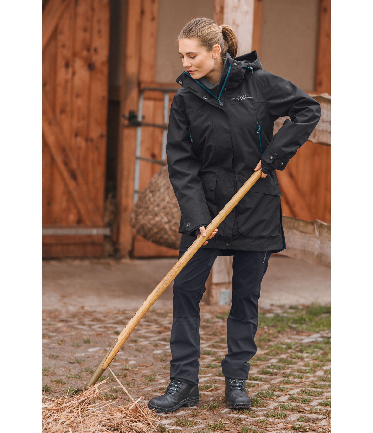 3-in-1 Functional Outdoor Rain Parka with Detachable Gilet