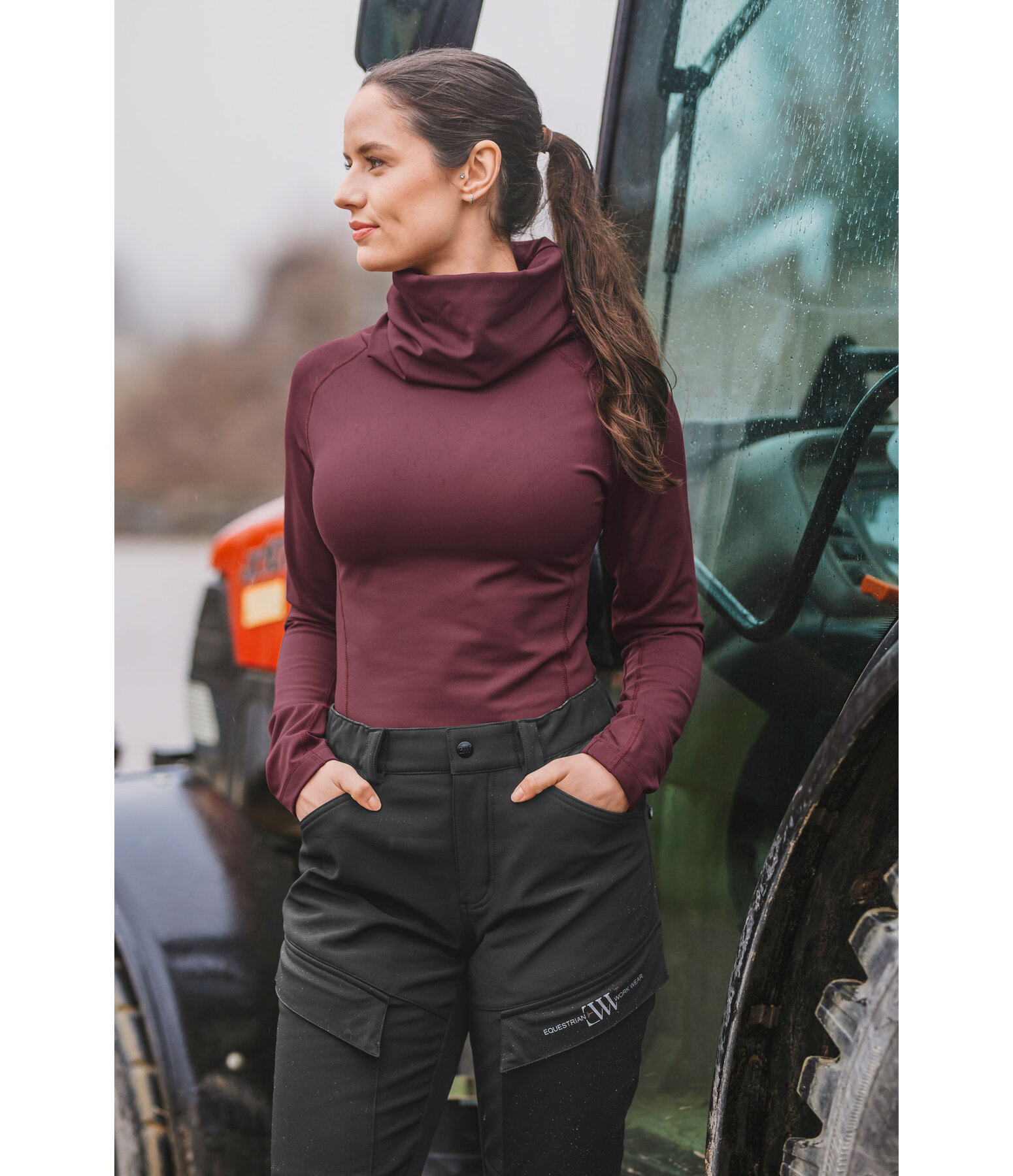 Functional Turtleneck Shirt