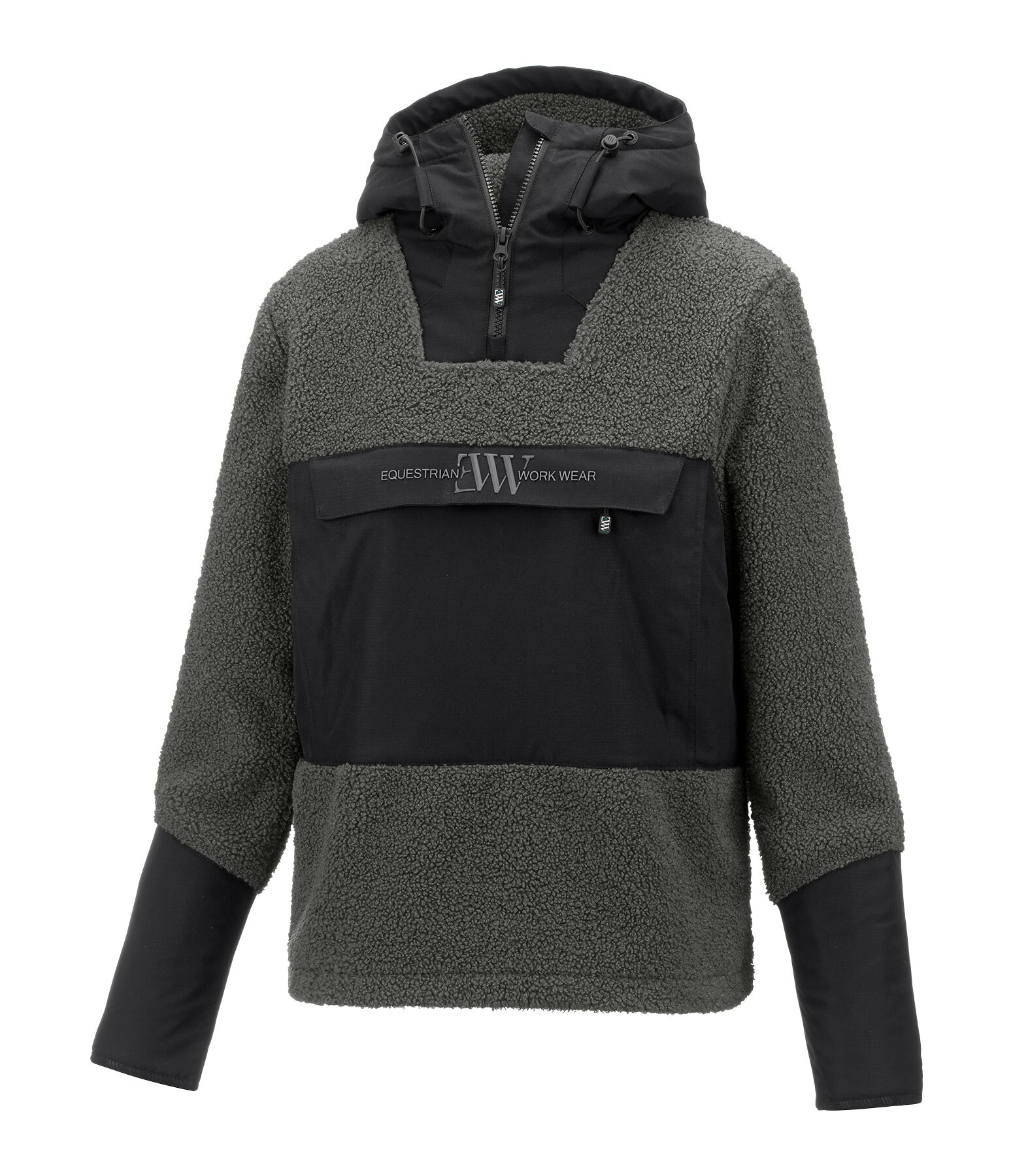 Sherpa Fleece Hoodie