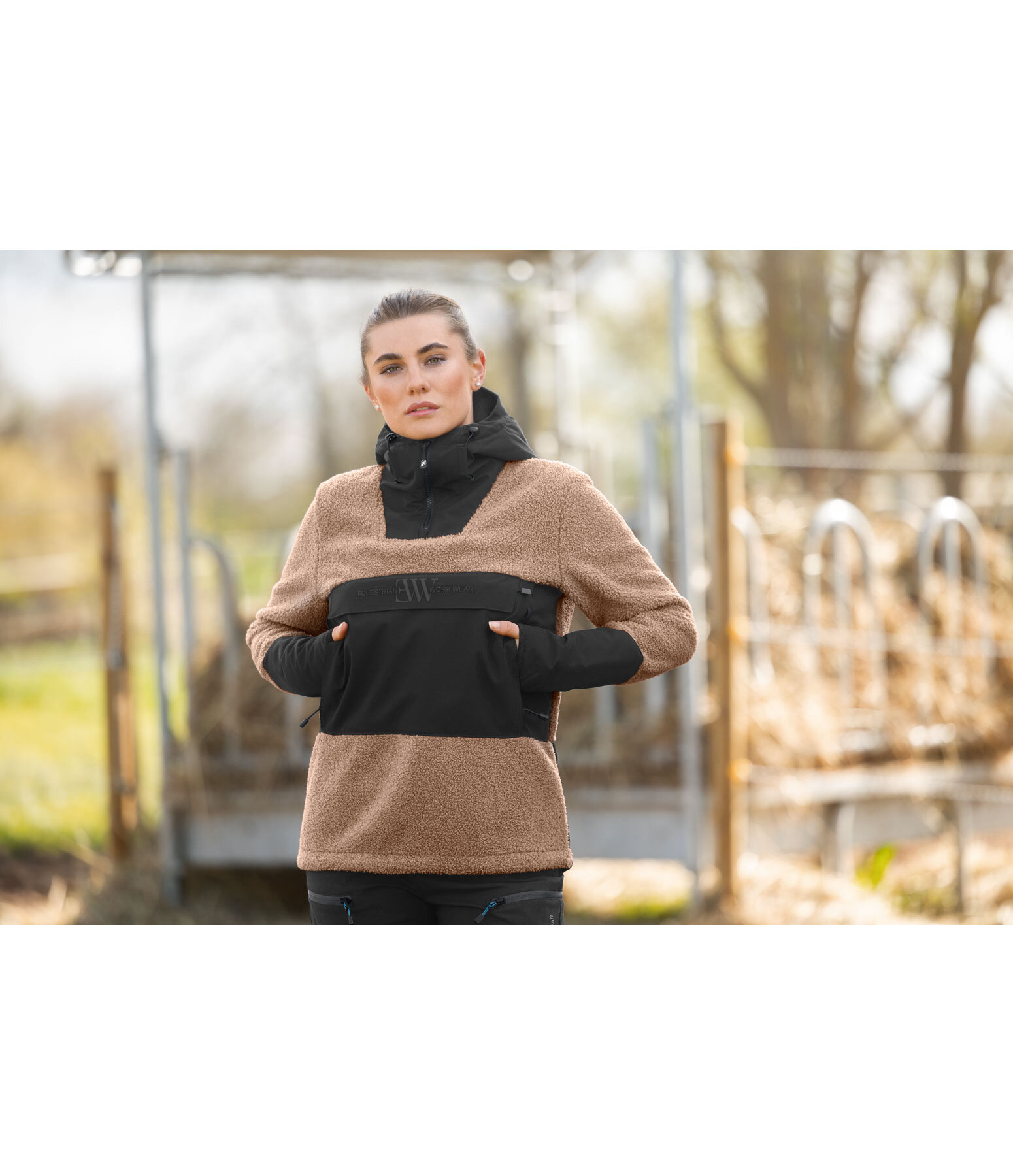Sherpa Fleece Hoodie