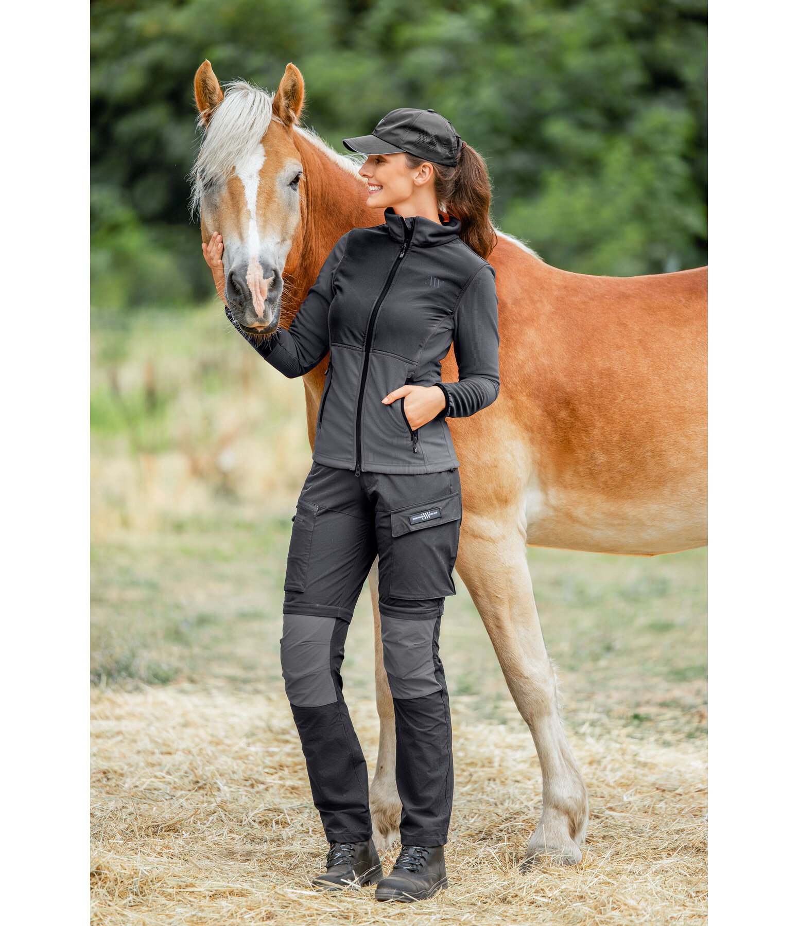 Hybrid Fleece Jacket Waffle