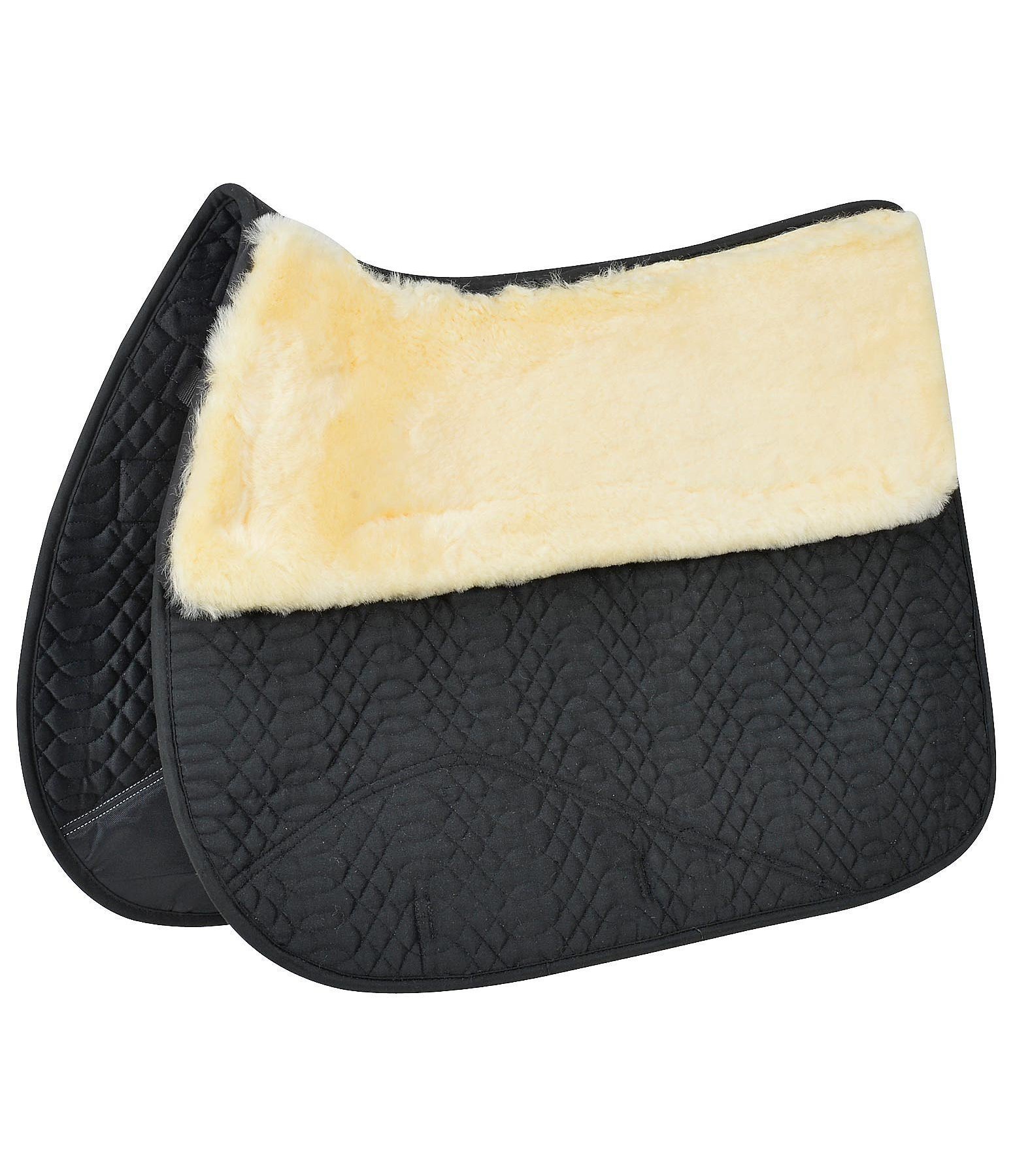Saddle Pad with Detachable Sheepskin Saddle Pads Kramer Equestrian