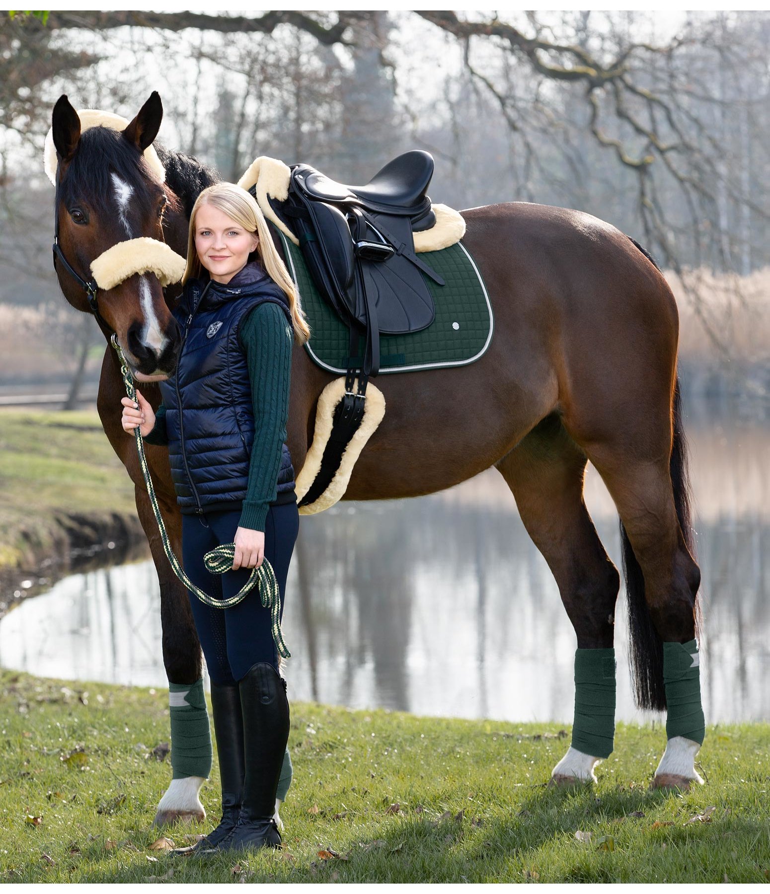 Sheepskin Saddle Pad Sydney