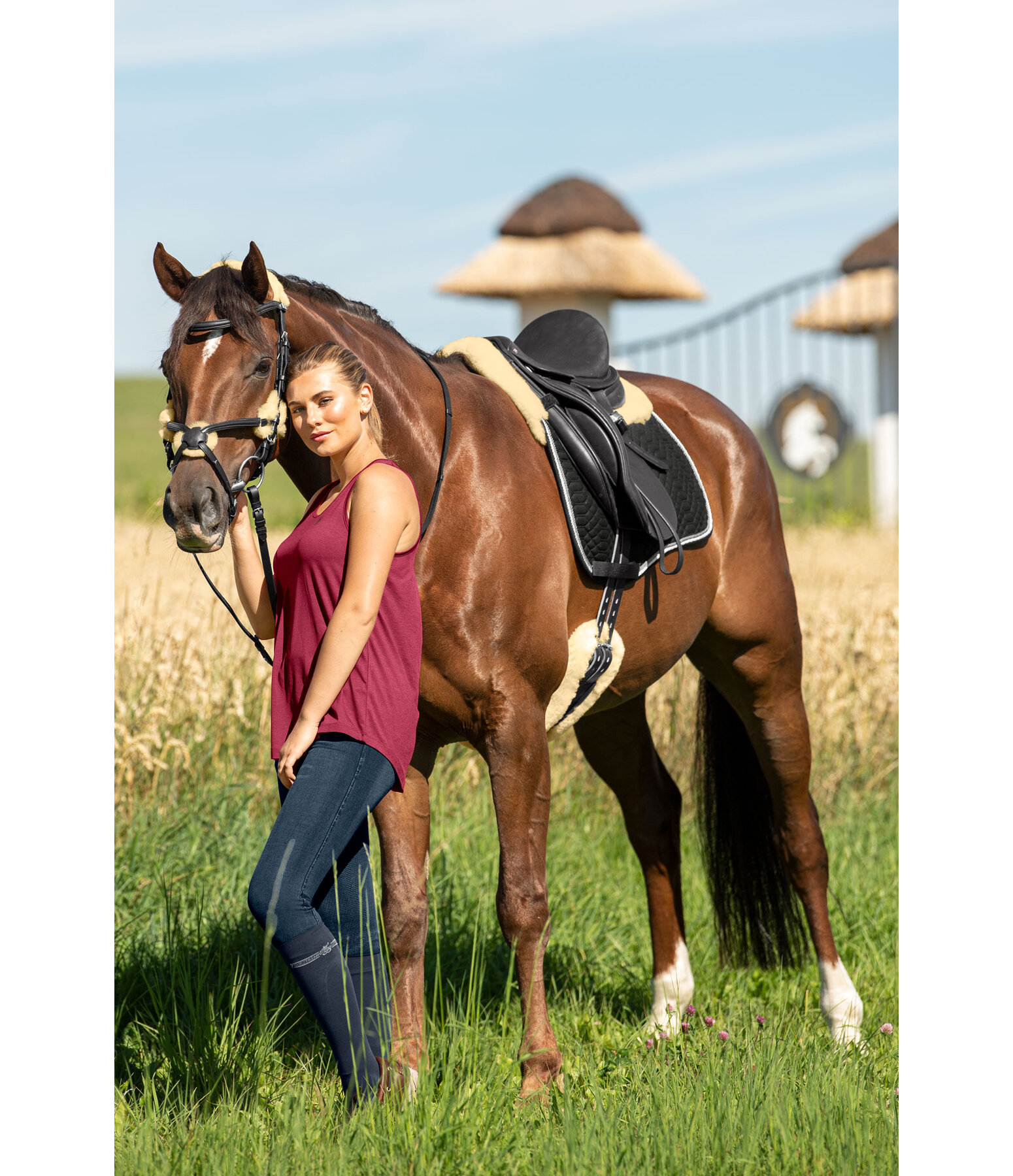 Sheepskin Saddle Pad Queensland