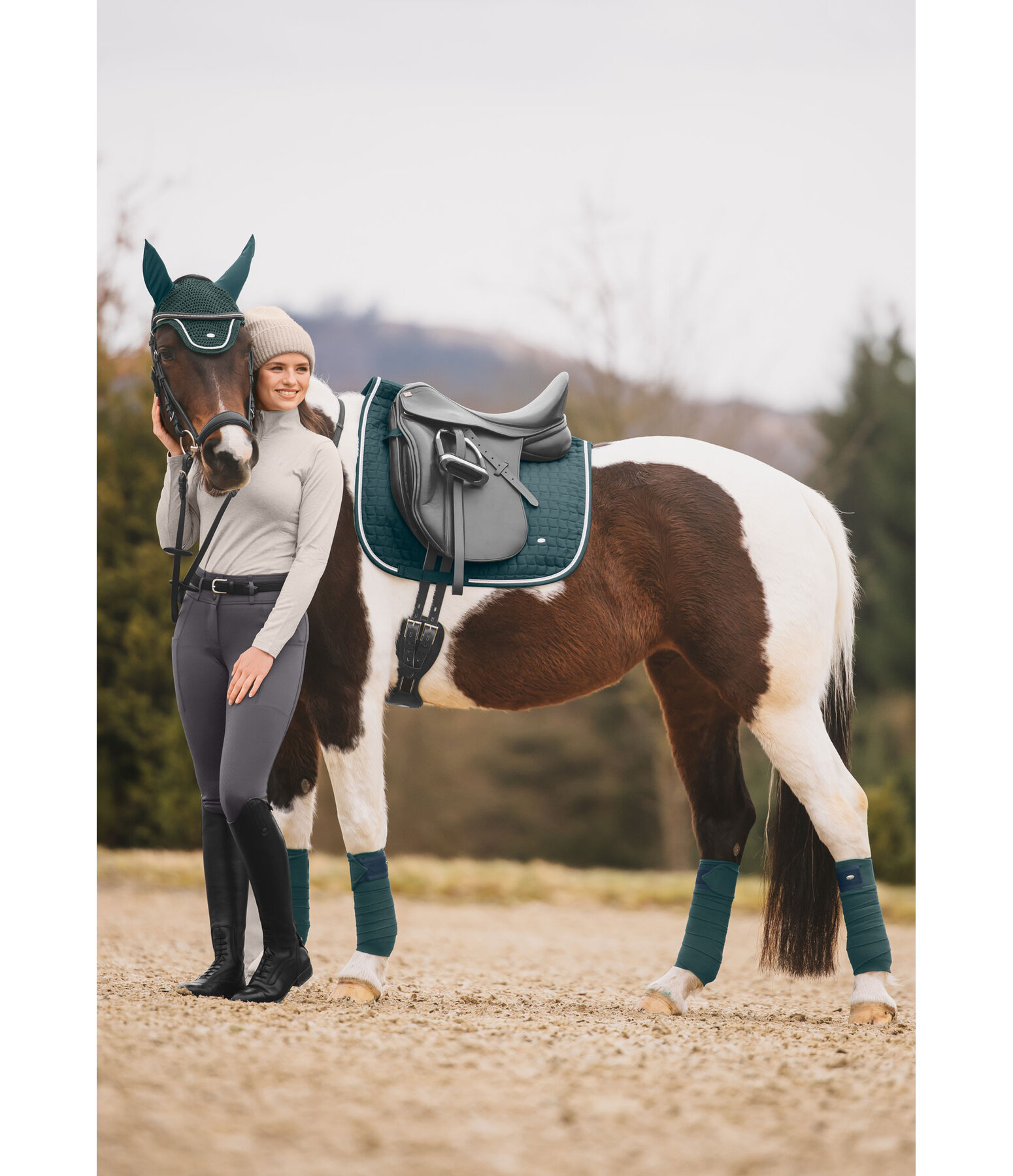 Cotton Saddle Pad Basic Deluxe