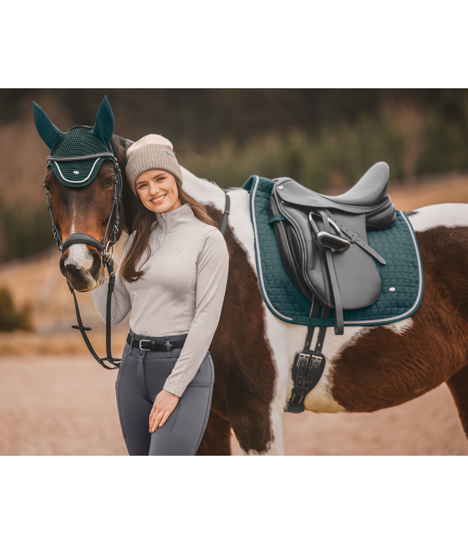 Cotton Saddle Pad Basic Deluxe