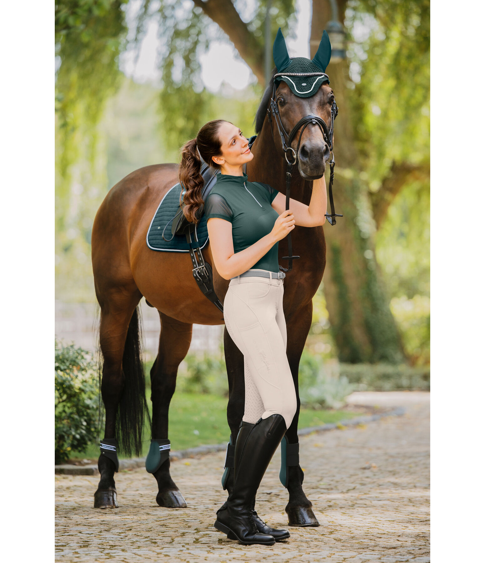 Cotton Saddle Pad Basic Deluxe