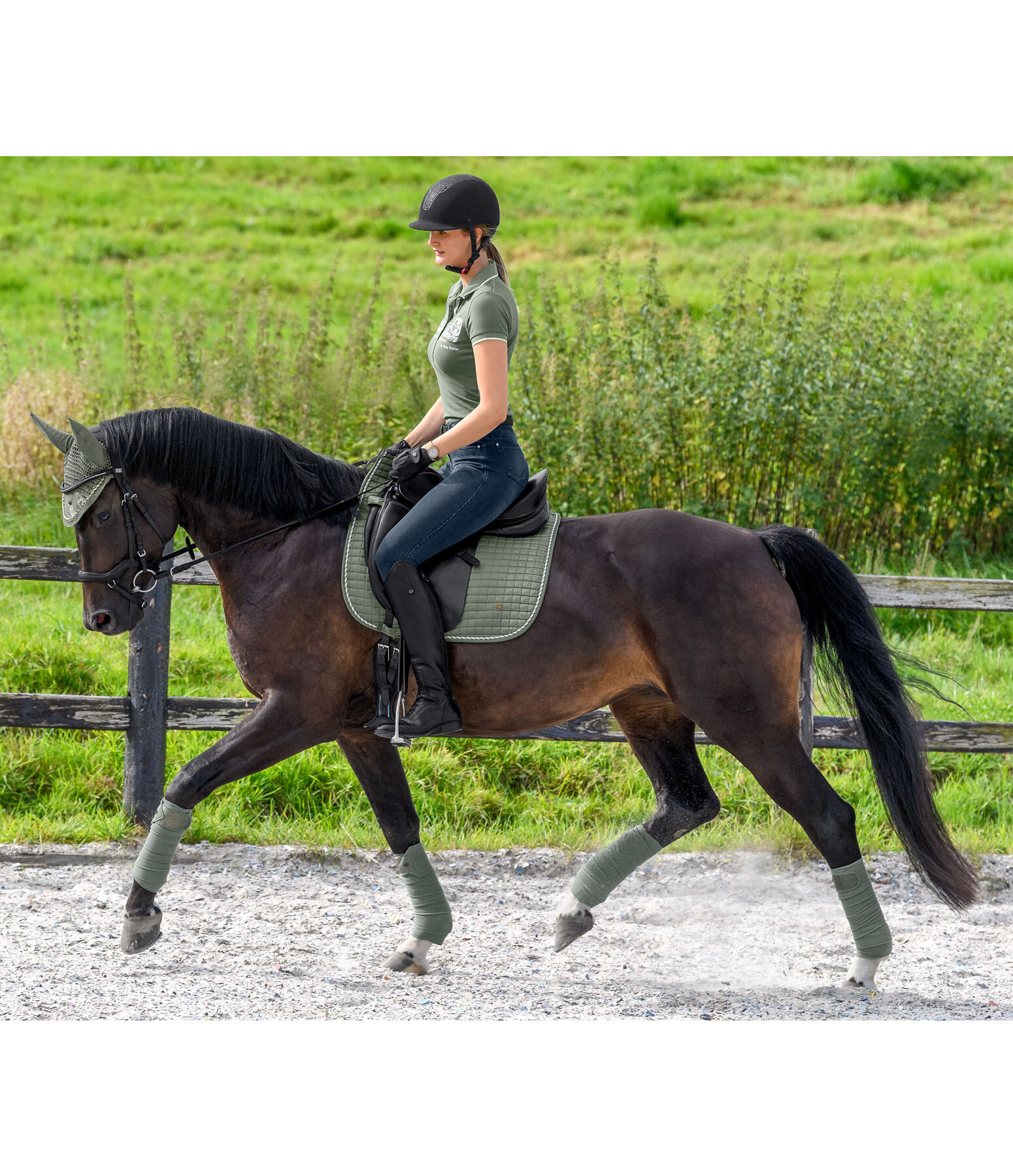 Saddle Pad Glitter Explosion