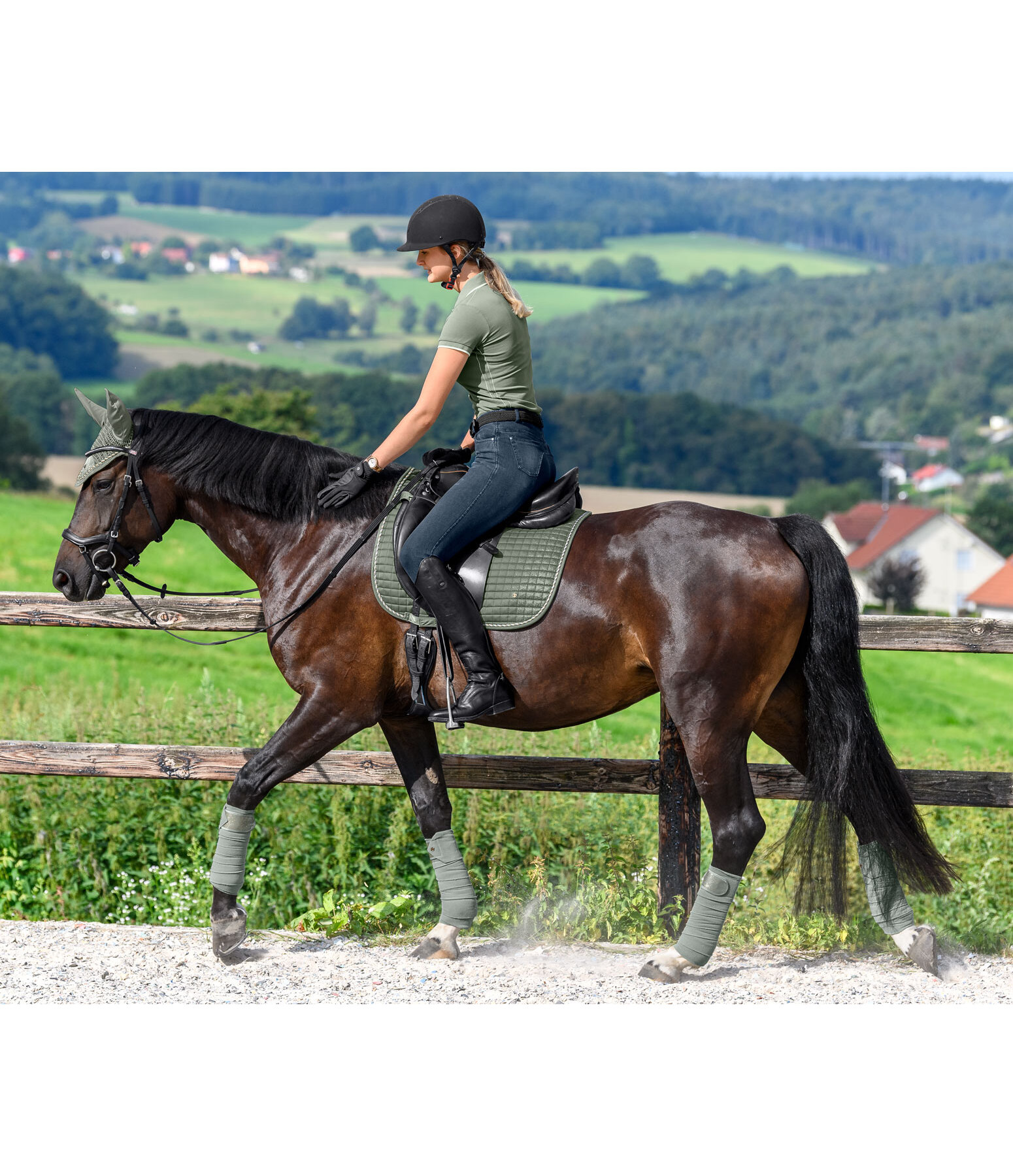 Saddle Pad Glitter Explosion