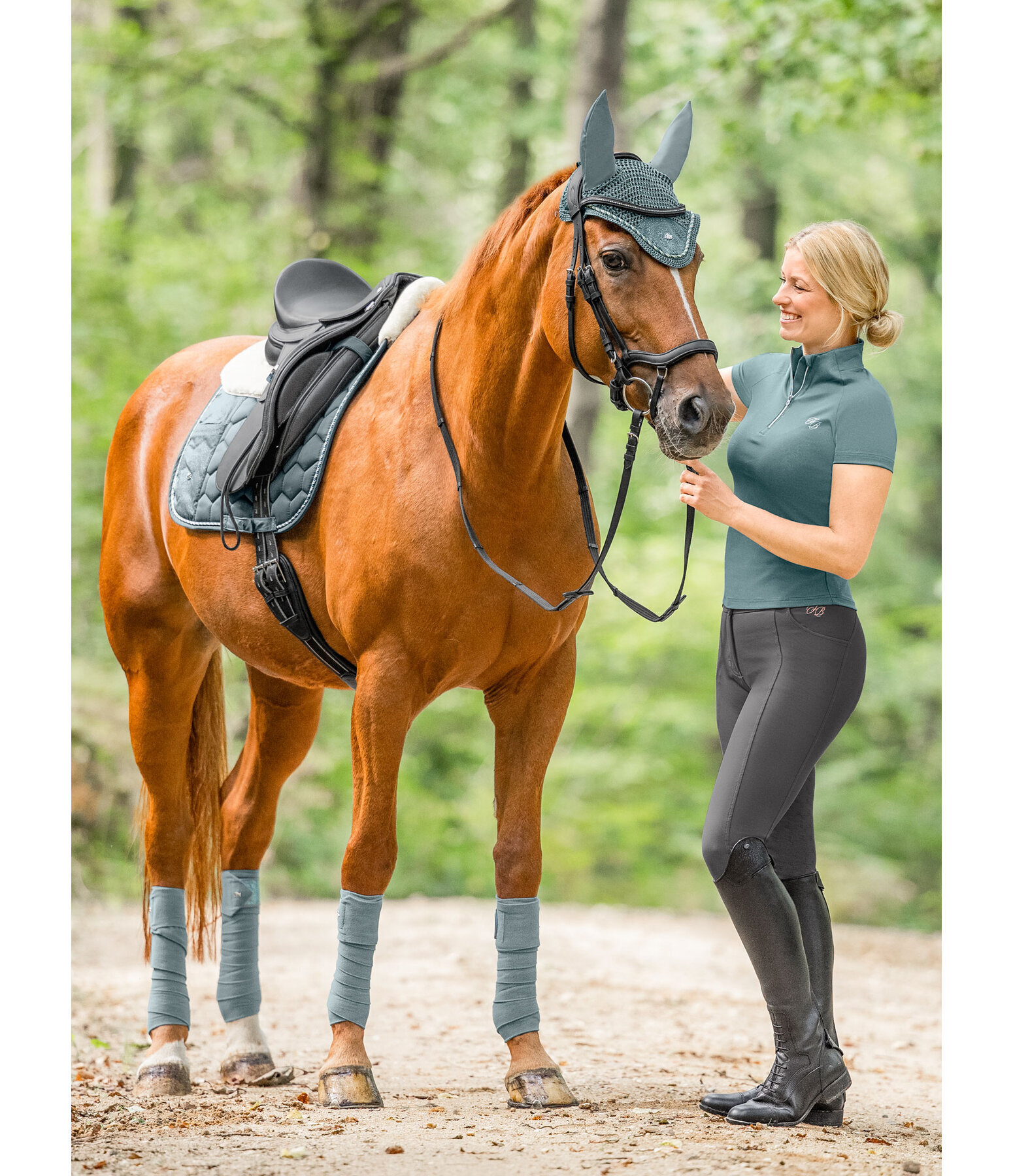 Teddyfleece Saddle Pad Glitter Explosion