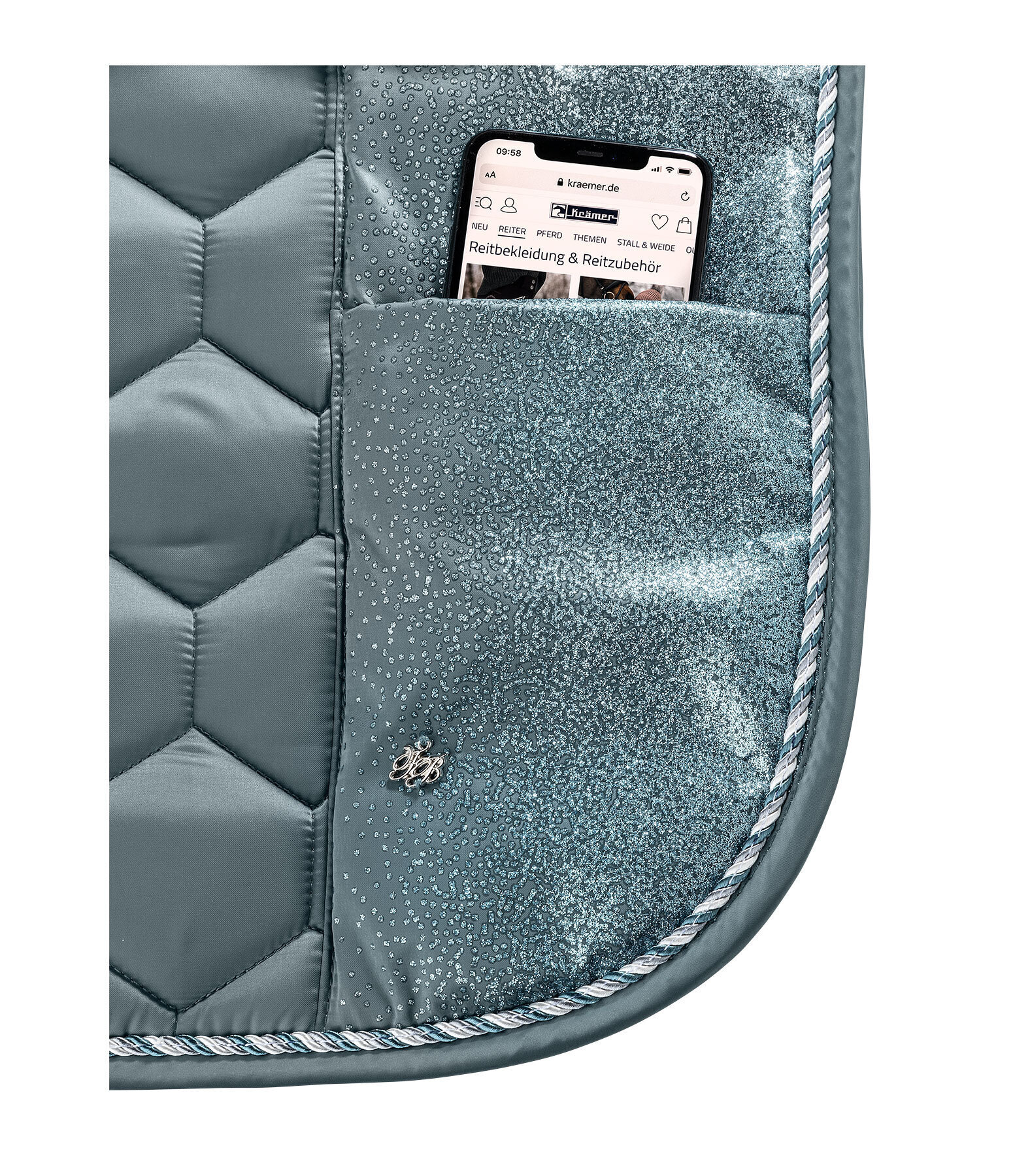 Teddyfleece Saddle Pad Glitter Explosion