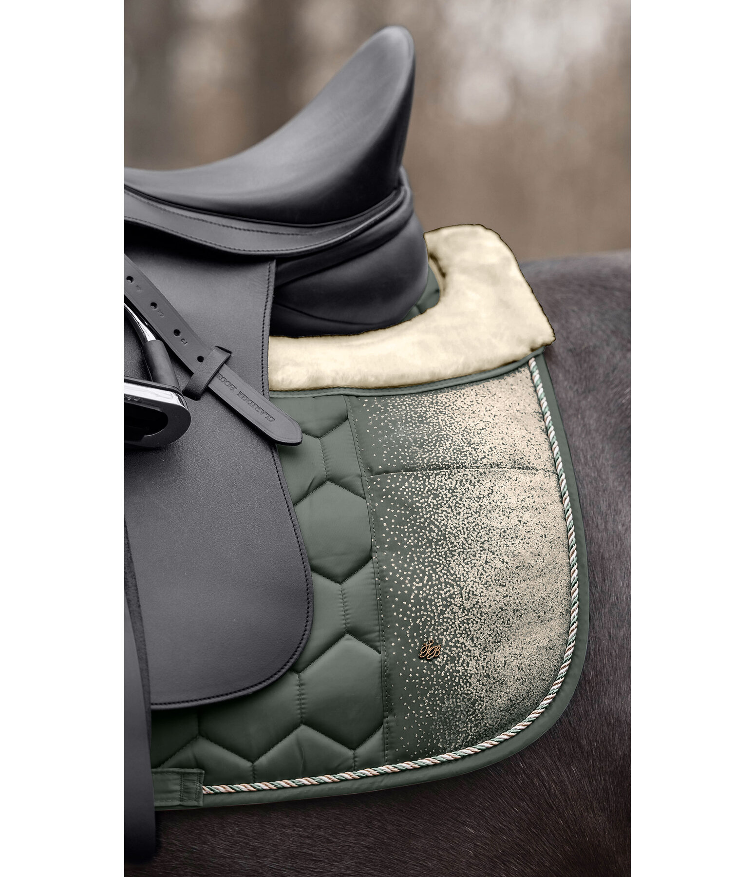 Teddyfleece Saddle Pad Glitter Explosion