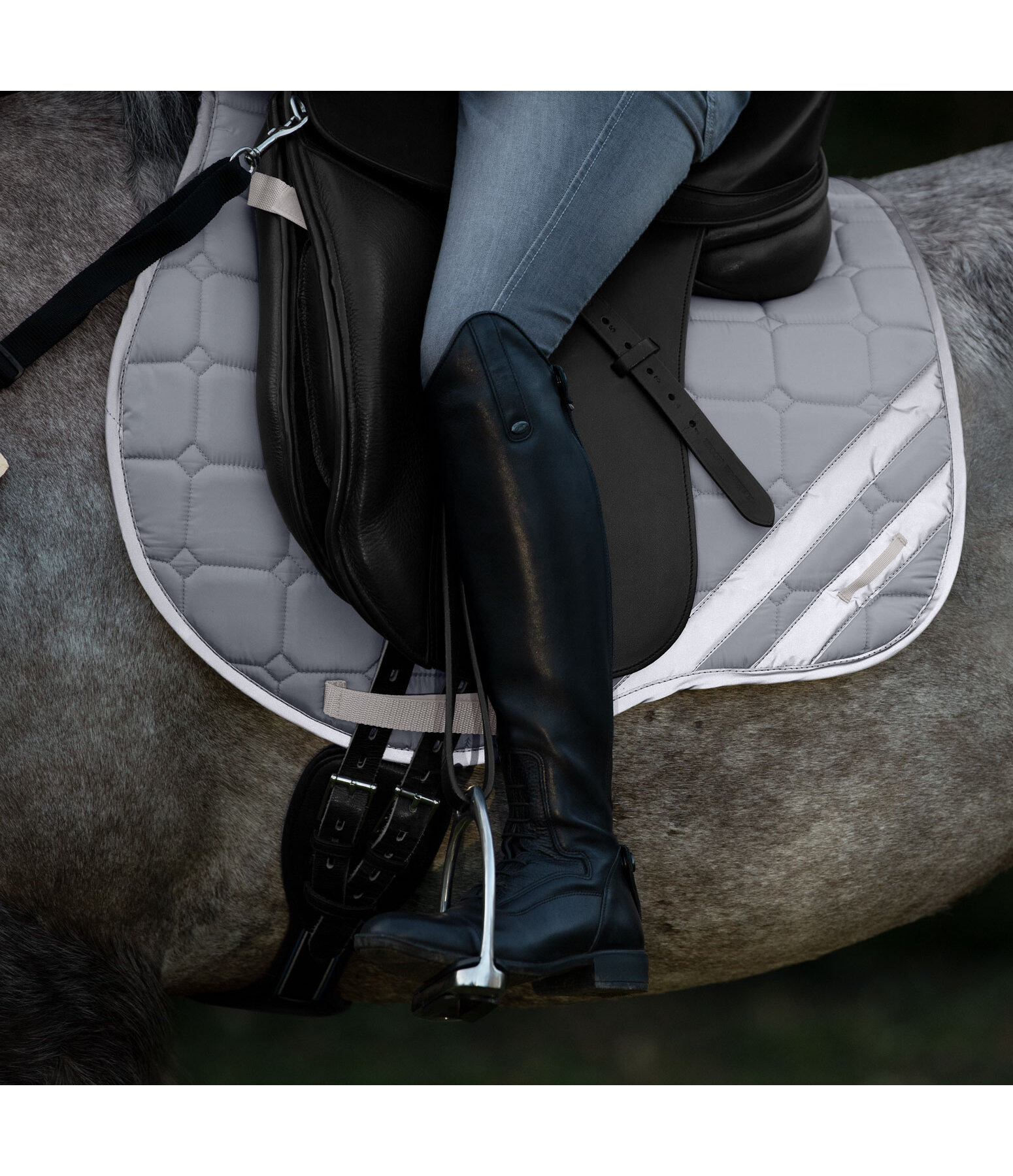Reflective Saddle Pad Safety First