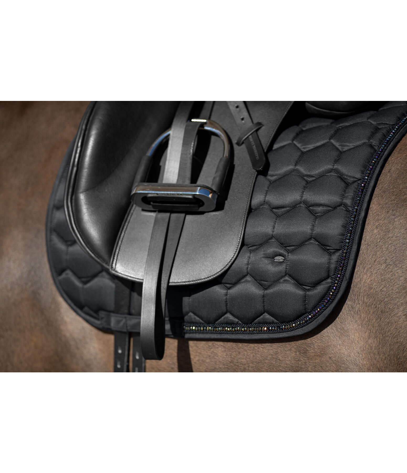 Crystal Chain Saddle Pad