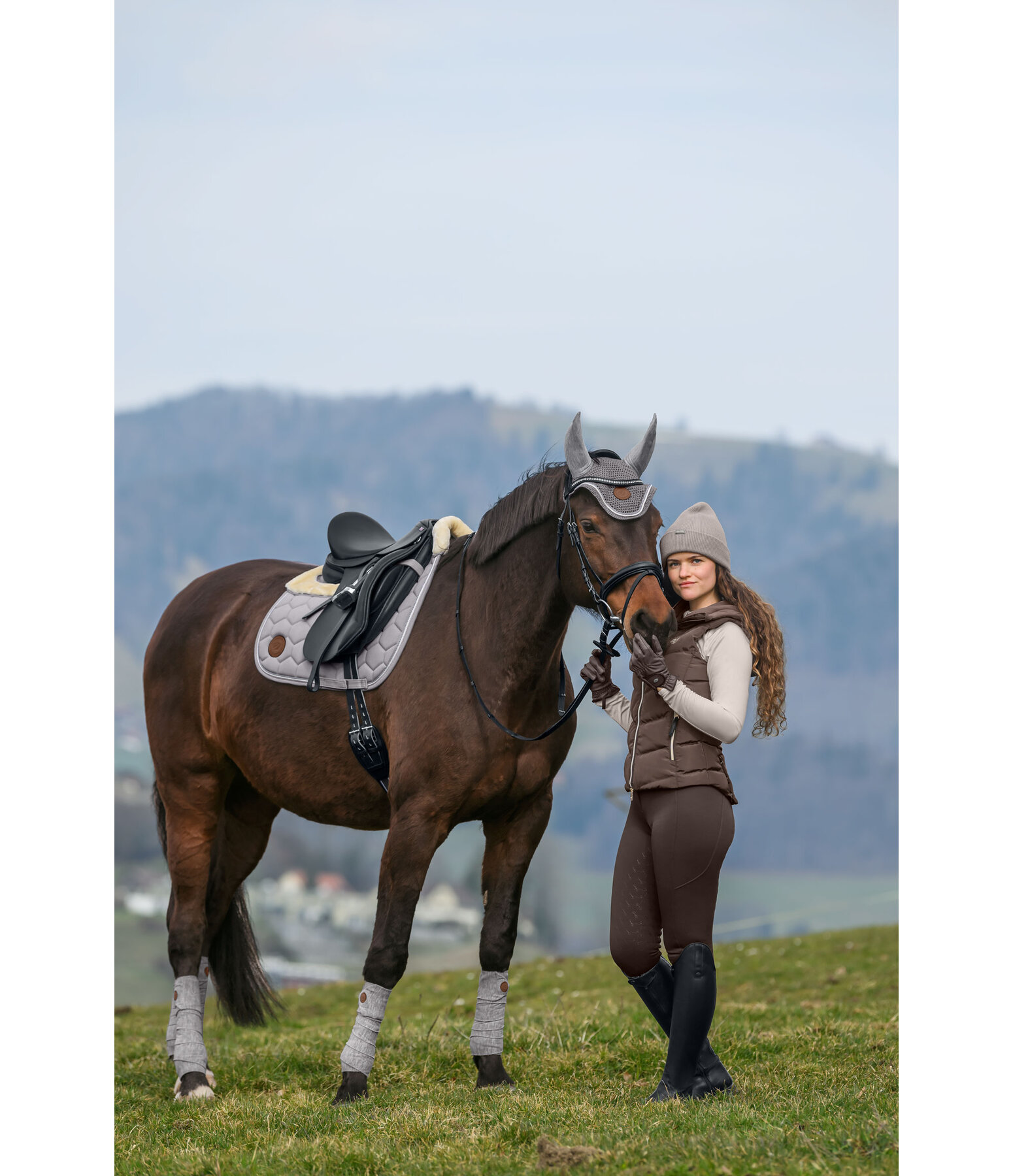 Teddy Fleece Saddle Pad Knitted Collection