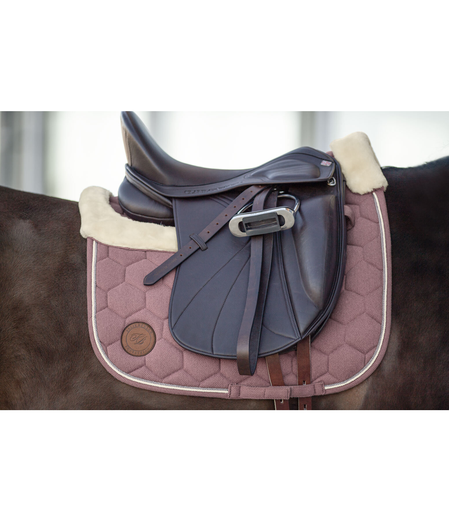 Teddy Fleece Saddle Pad Knitted Collection