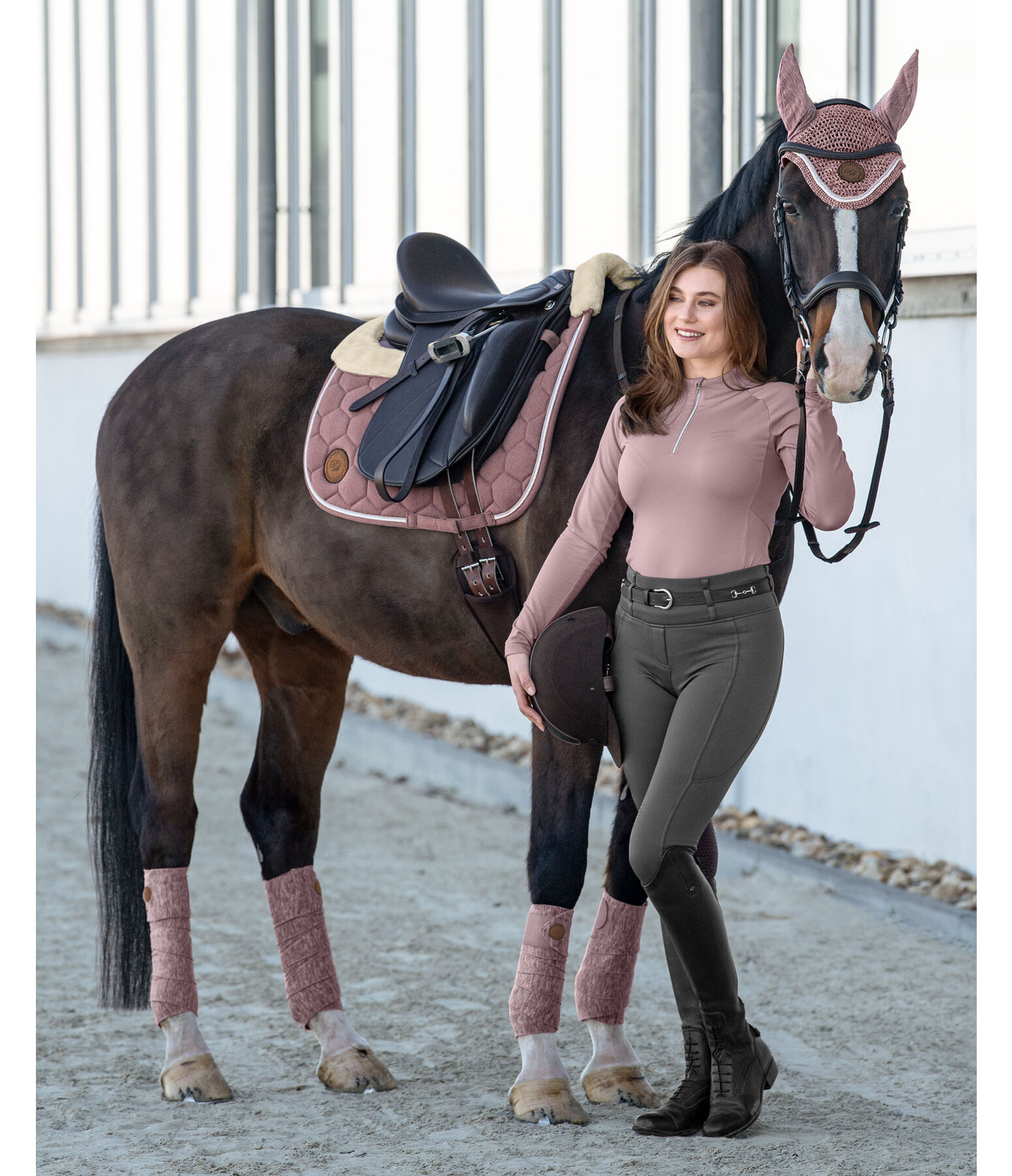 Teddy Fleece Saddle Pad Knitted Collection