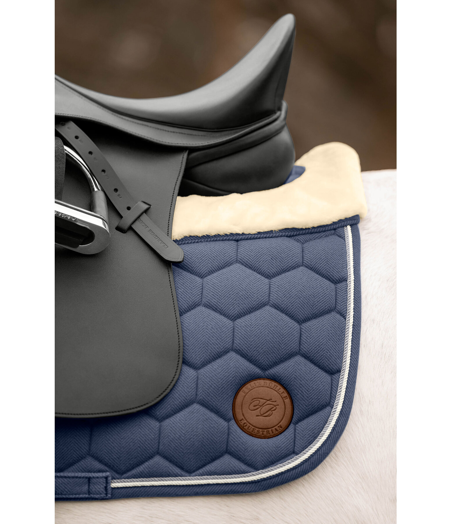 Teddy Fleece Saddle Pad Knitted Collection