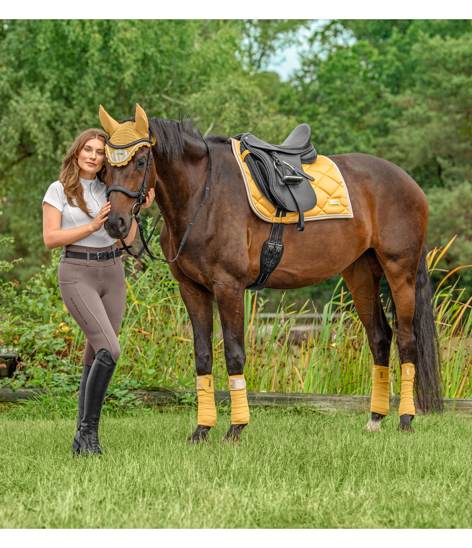 Saddle Pad Swiss Design - Pony & Foal - Kramer Equestrian