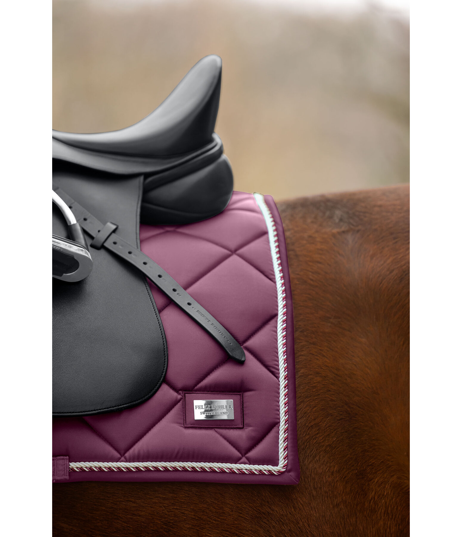 Saddle Pad Swiss Design
