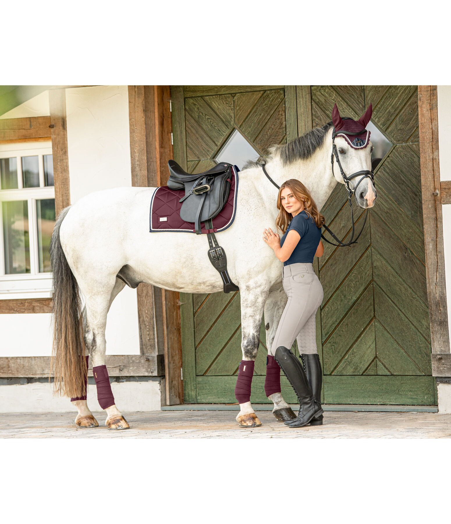 Saddle Pad Swiss Design